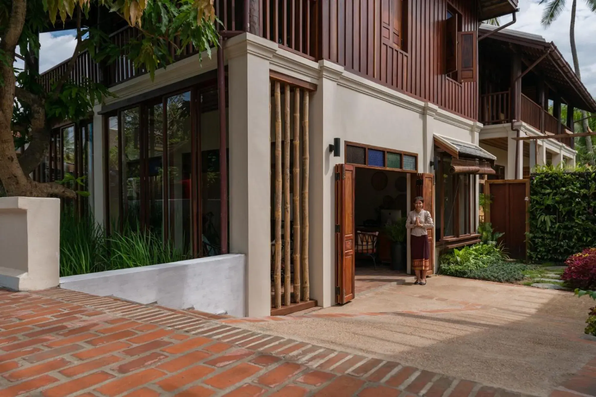 Facade/entrance in Maison Dalabua Facade/entrance in Maison Dalabua