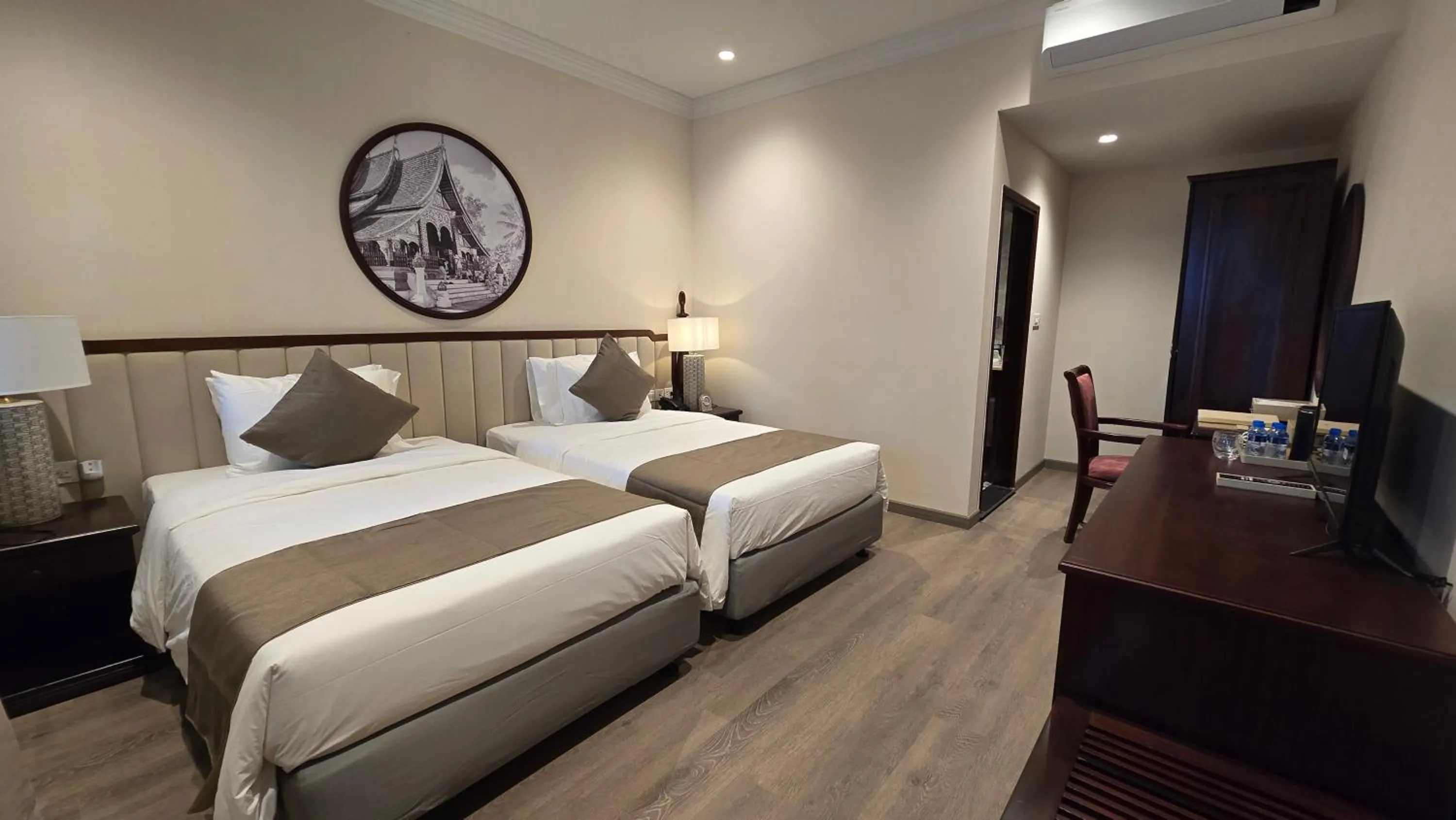 Bedroom, Bed in Champa Palace Hotel