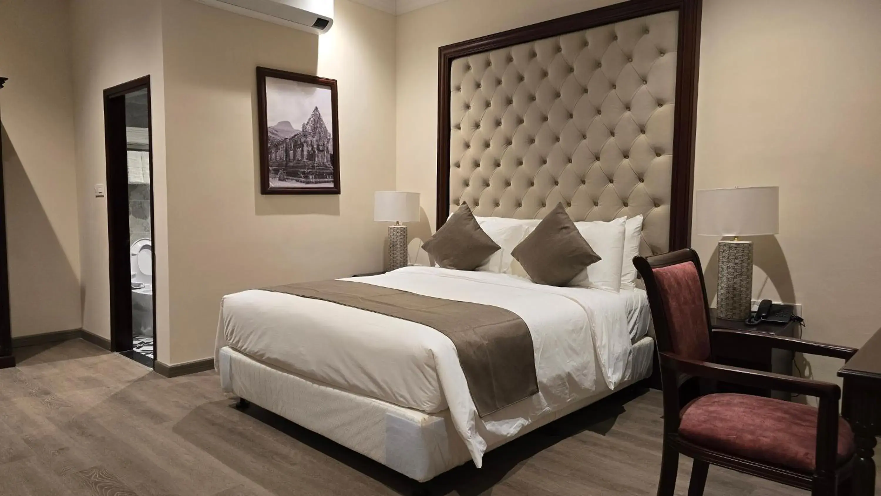 Bedroom, Bed in Champa Palace Hotel Bedroom, Bed in Champa Palace Hotel