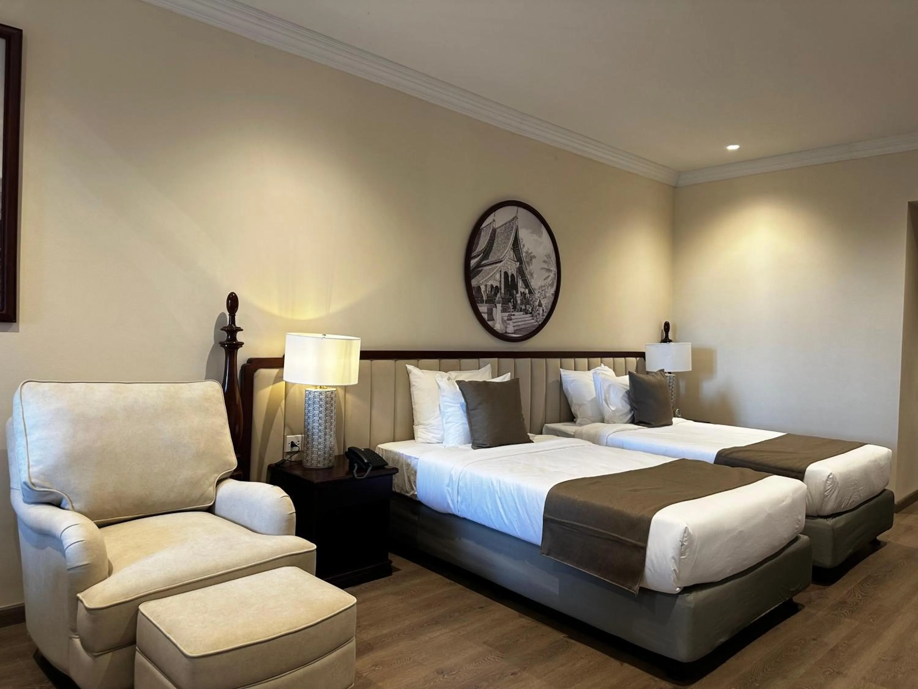 Bedroom, Bed in Champa Palace Hotel