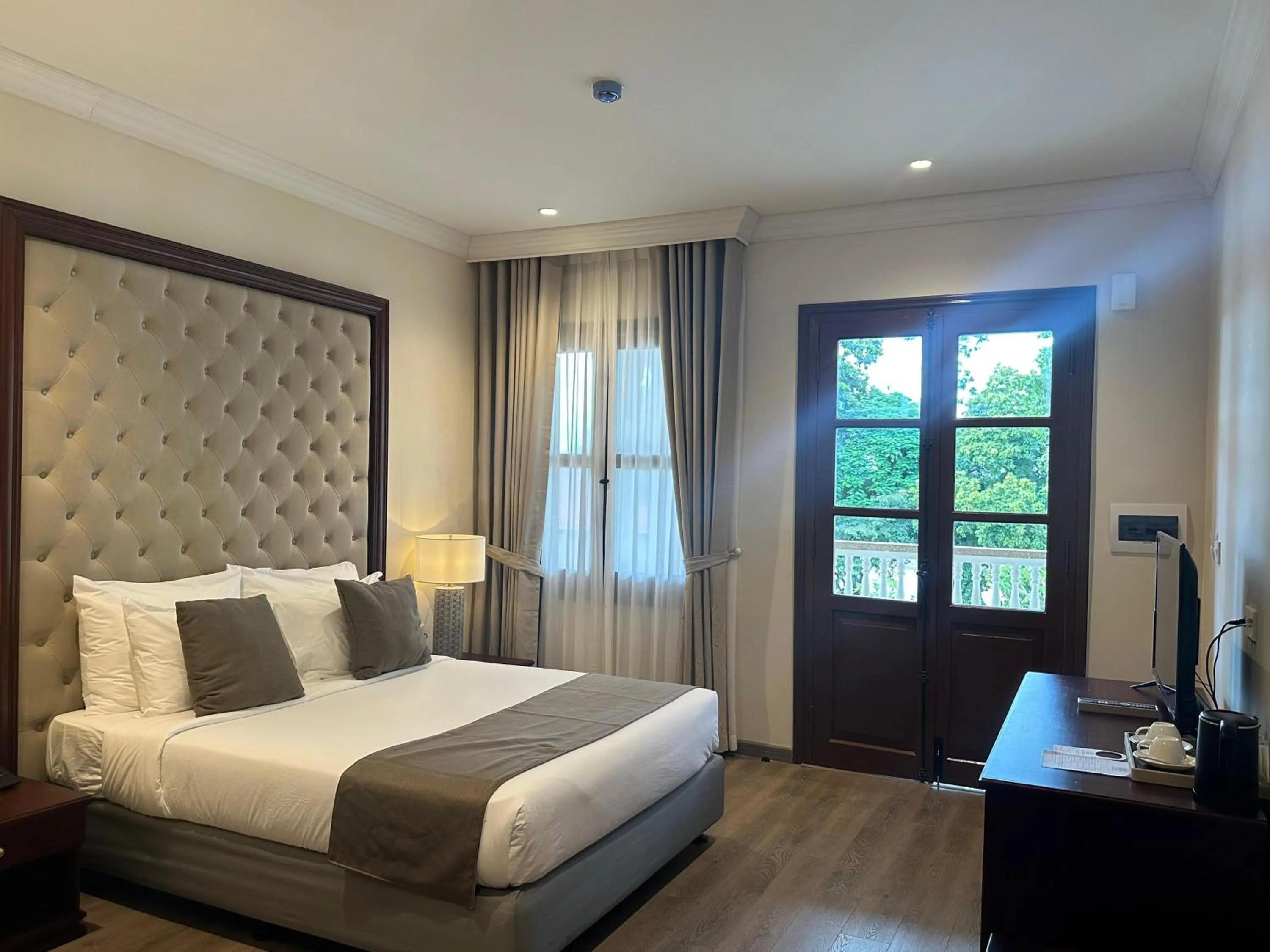 Bedroom, Bed in Champa Palace Hotel