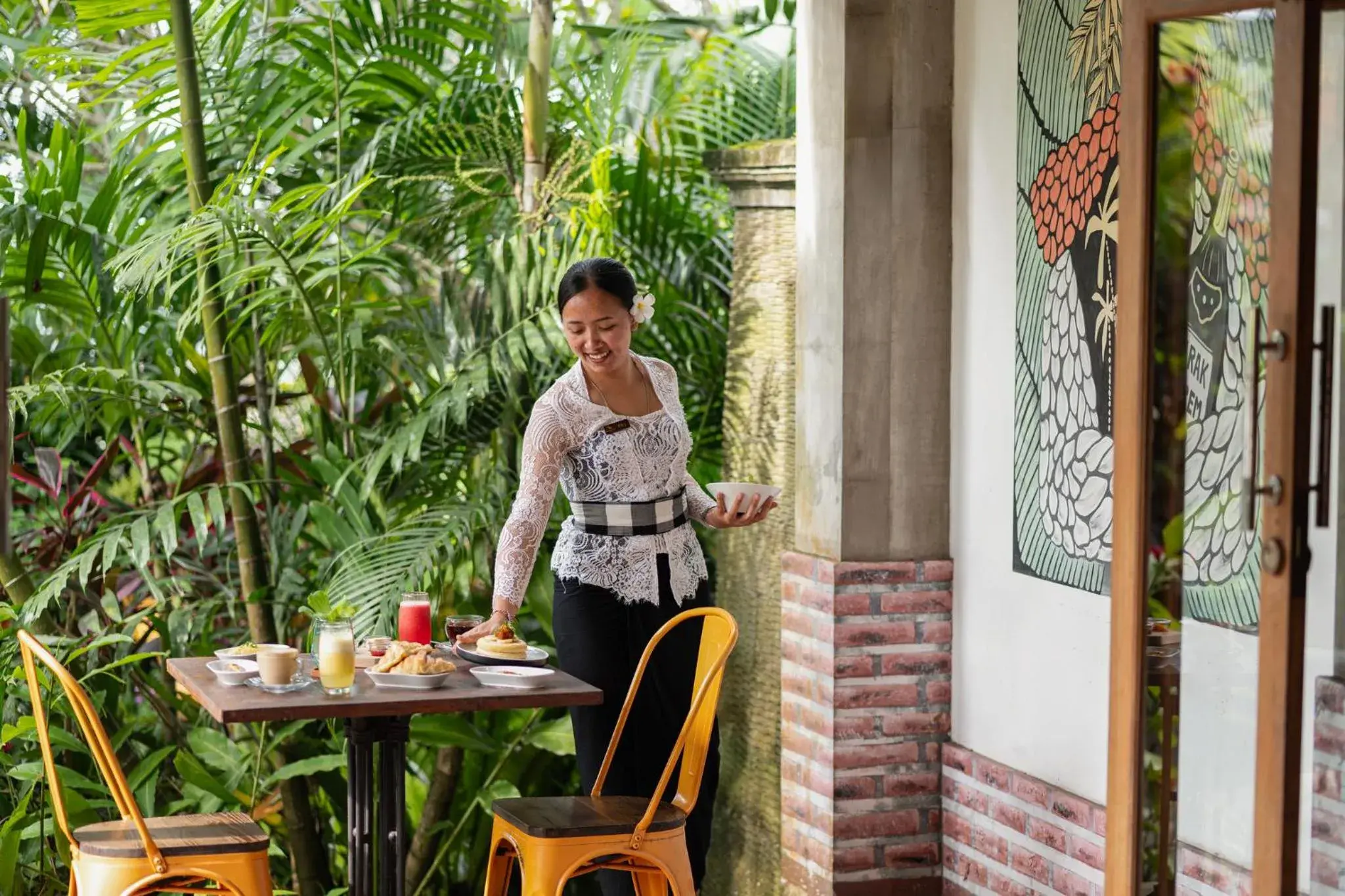 Breakfast in Korurua Dijiwa Ubud Breakfast in Korurua Dijiwa Ubud