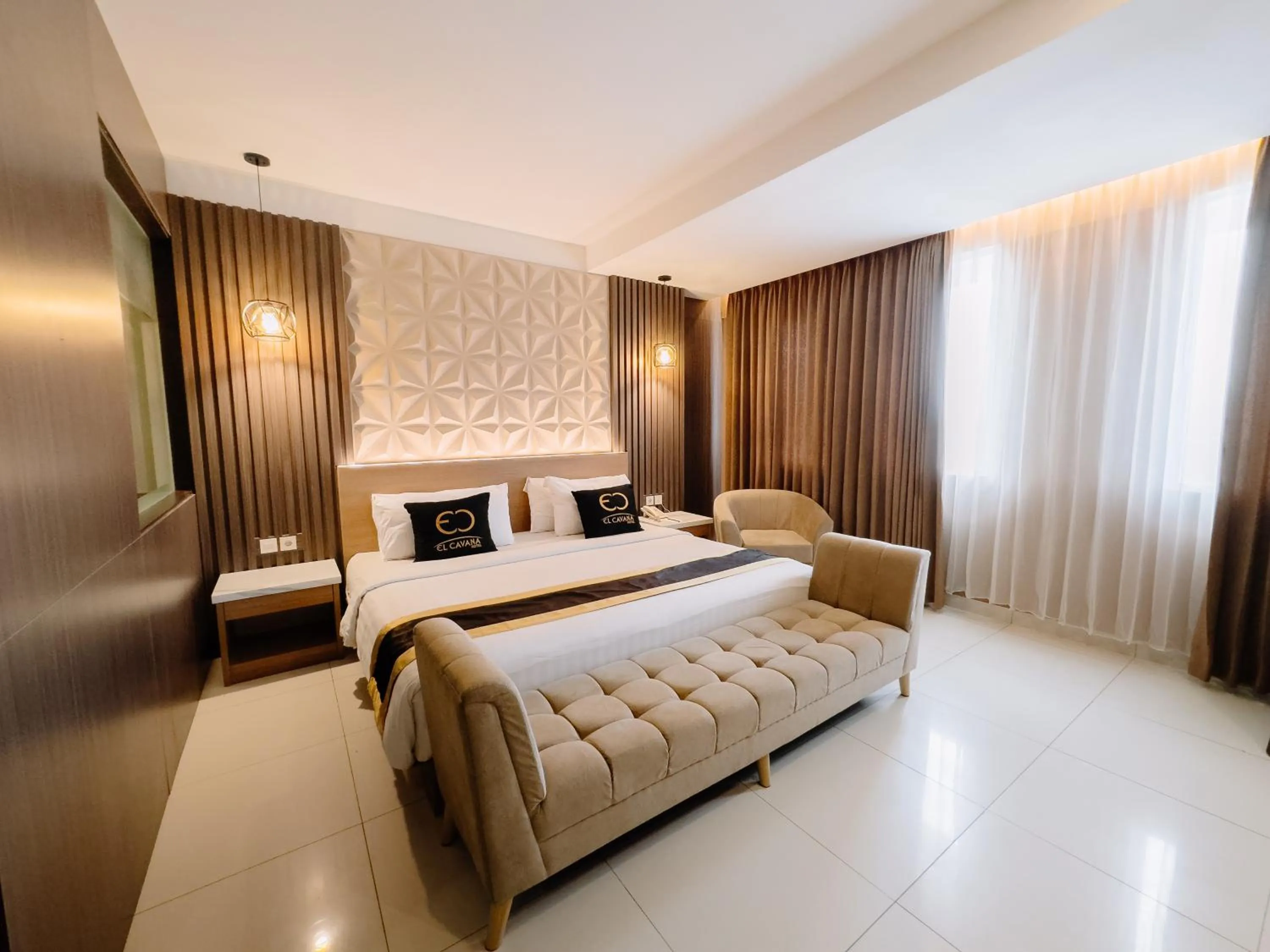 Bed in El Cavana Bandung