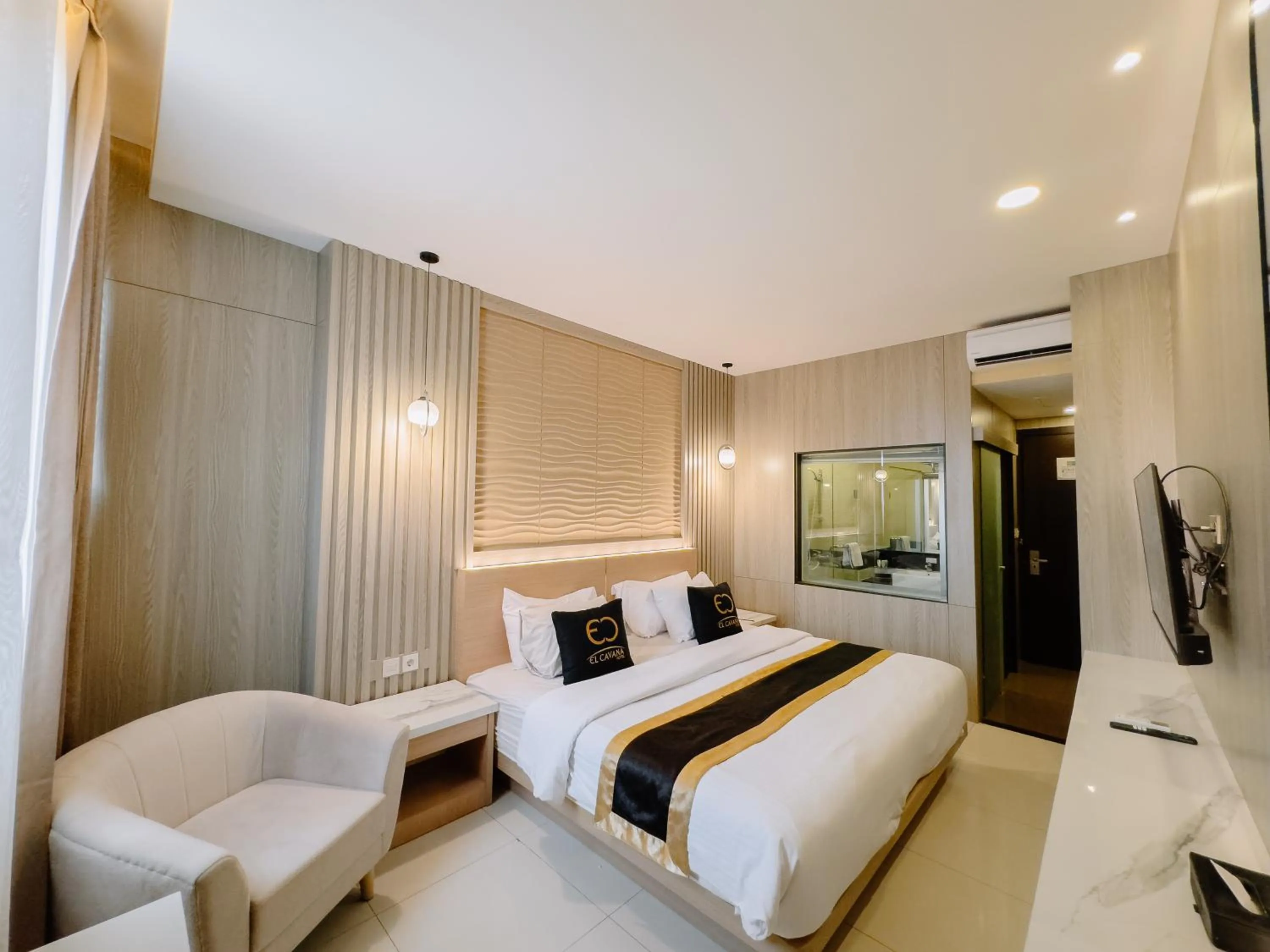 Bed in El Cavana Bandung