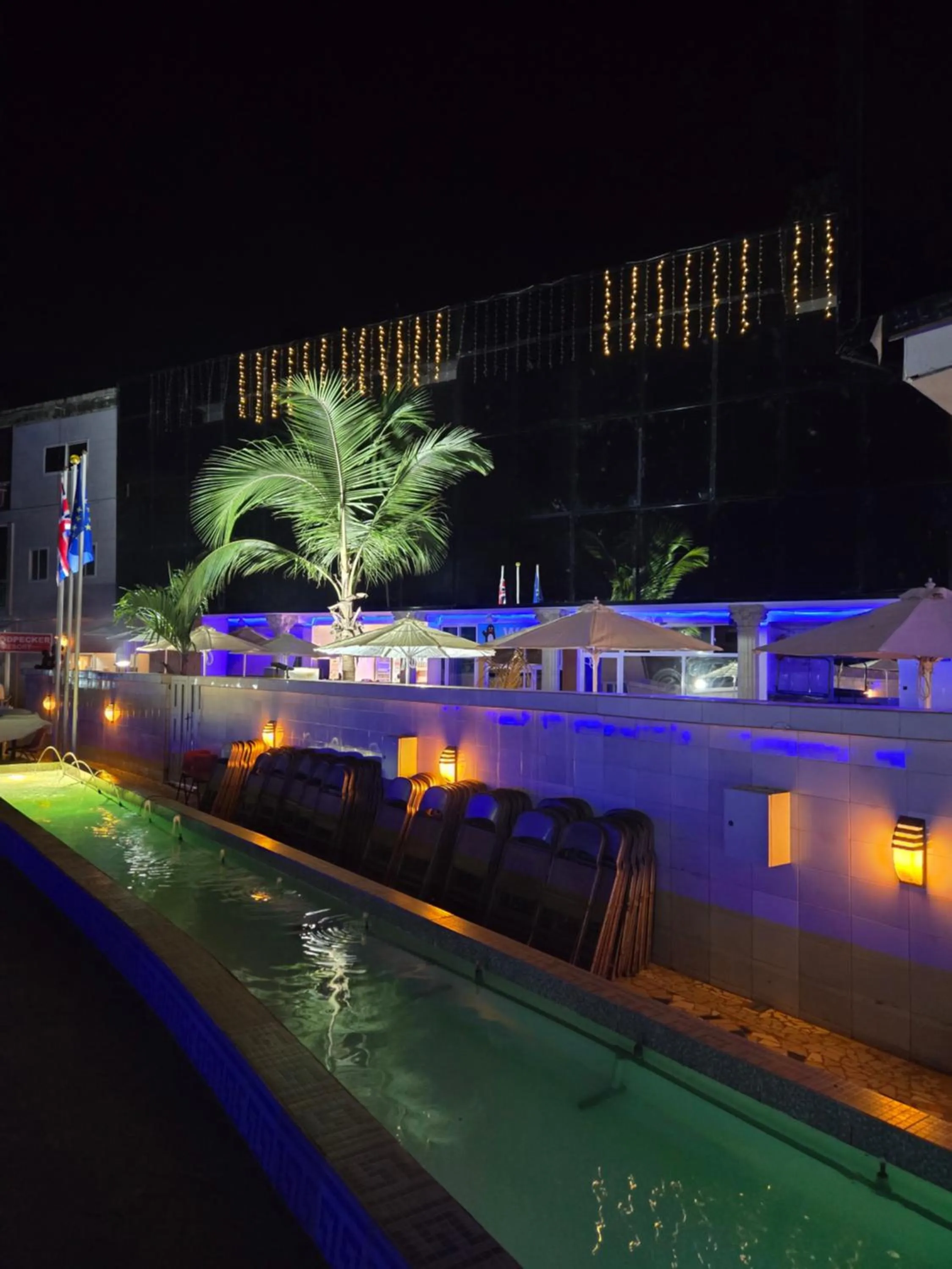 Night in Woodpecker Resort Hotel