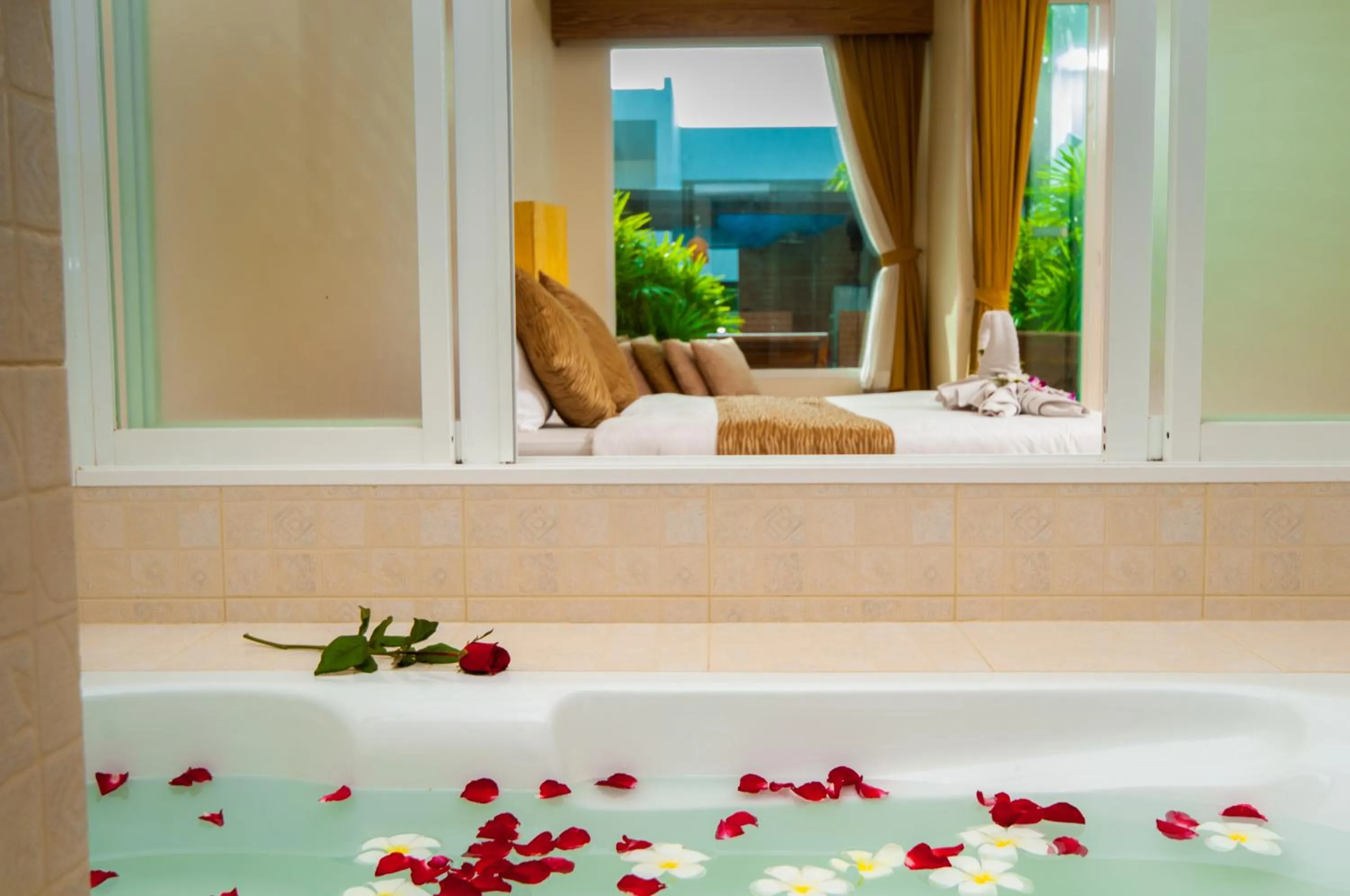 Bathroom in BLU PINE Villa & Pool Access - SHA Plus