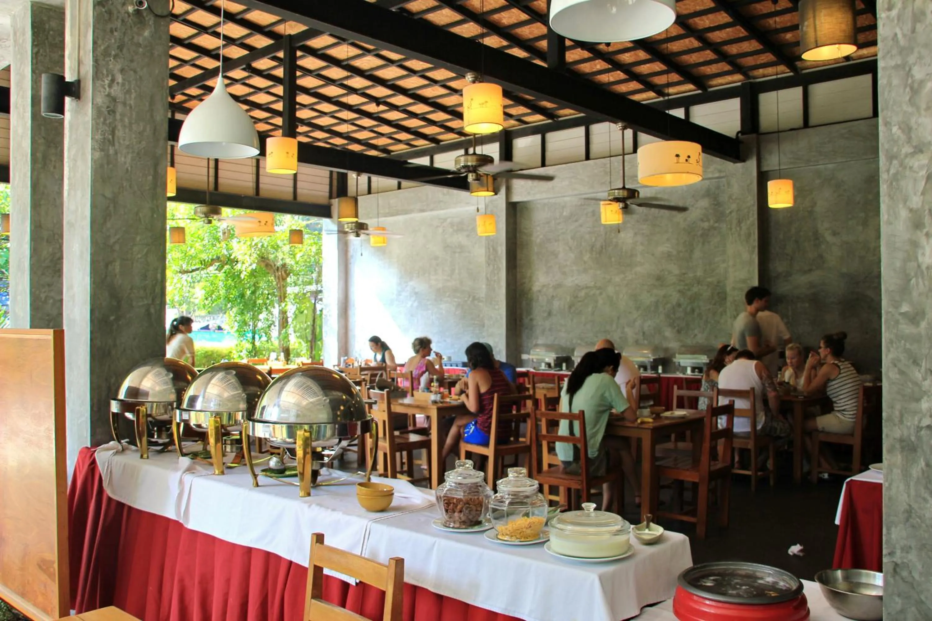 Restaurant/Places to Eat in BLU PINE Villa & Pool Access - SHA Plus