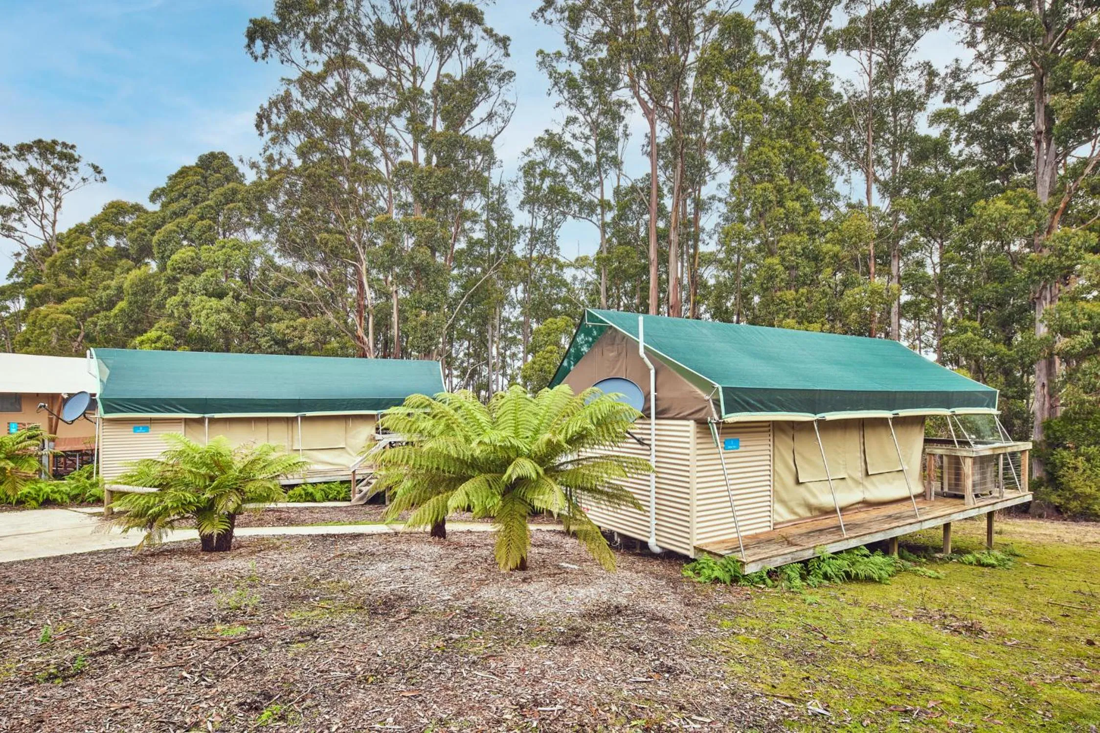 Property building in NRMA Port Arthur Holiday Park