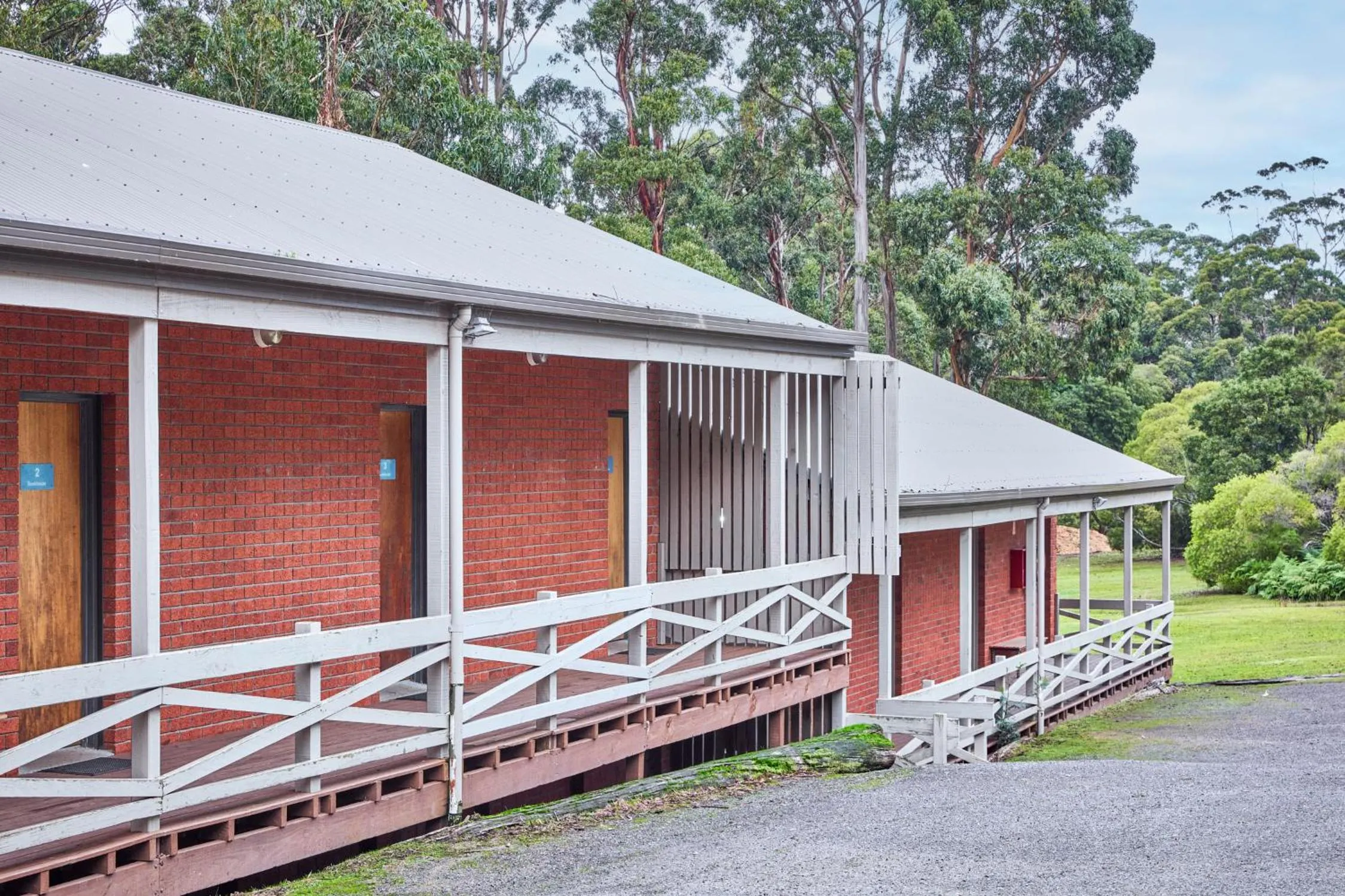 Property building in NRMA Port Arthur Holiday Park
