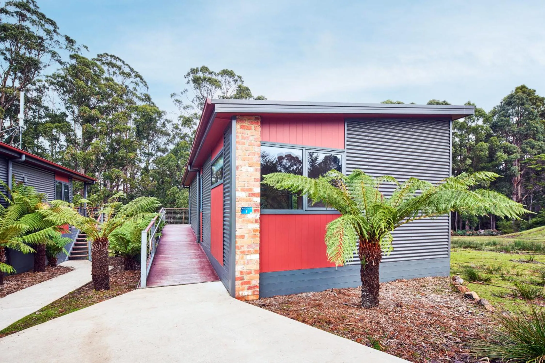 Property building in NRMA Port Arthur Holiday Park