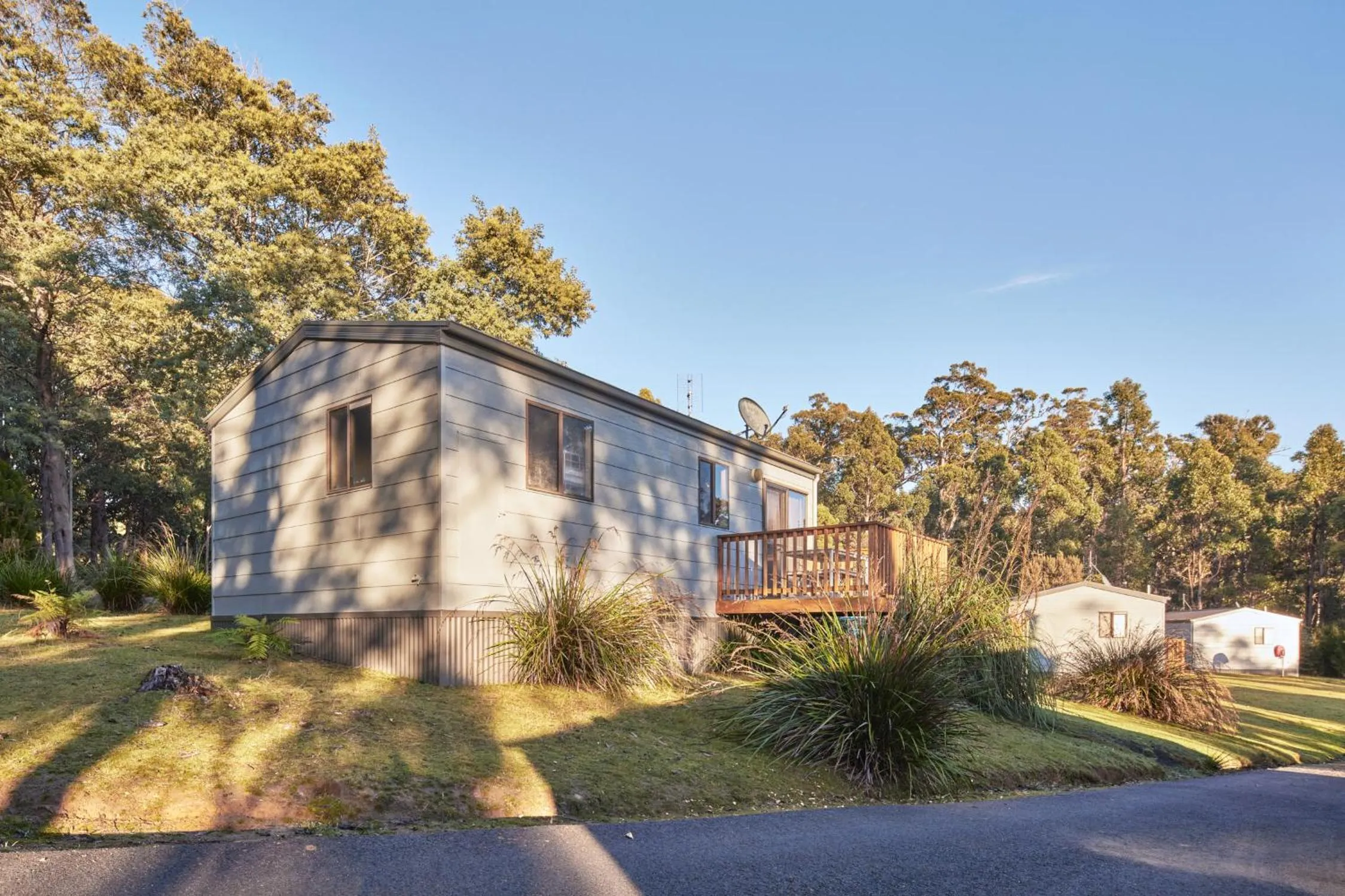 Property building in NRMA Port Arthur Holiday Park