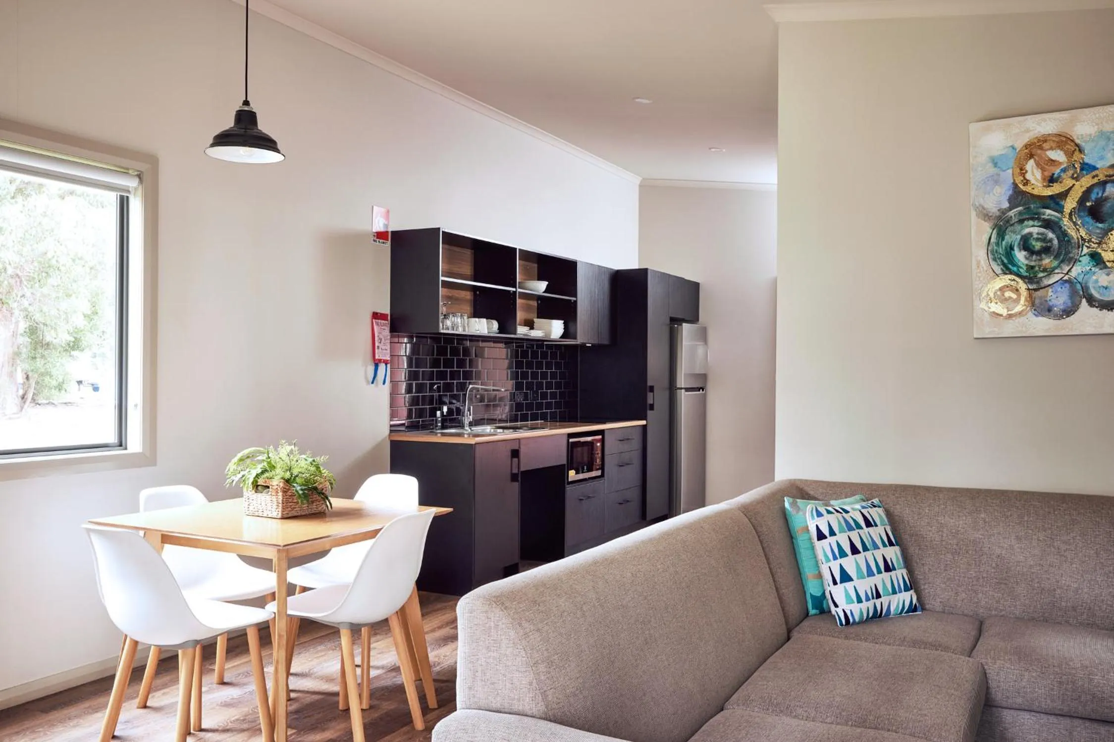 Kitchen or kitchenette in NRMA Port Arthur Holiday Park