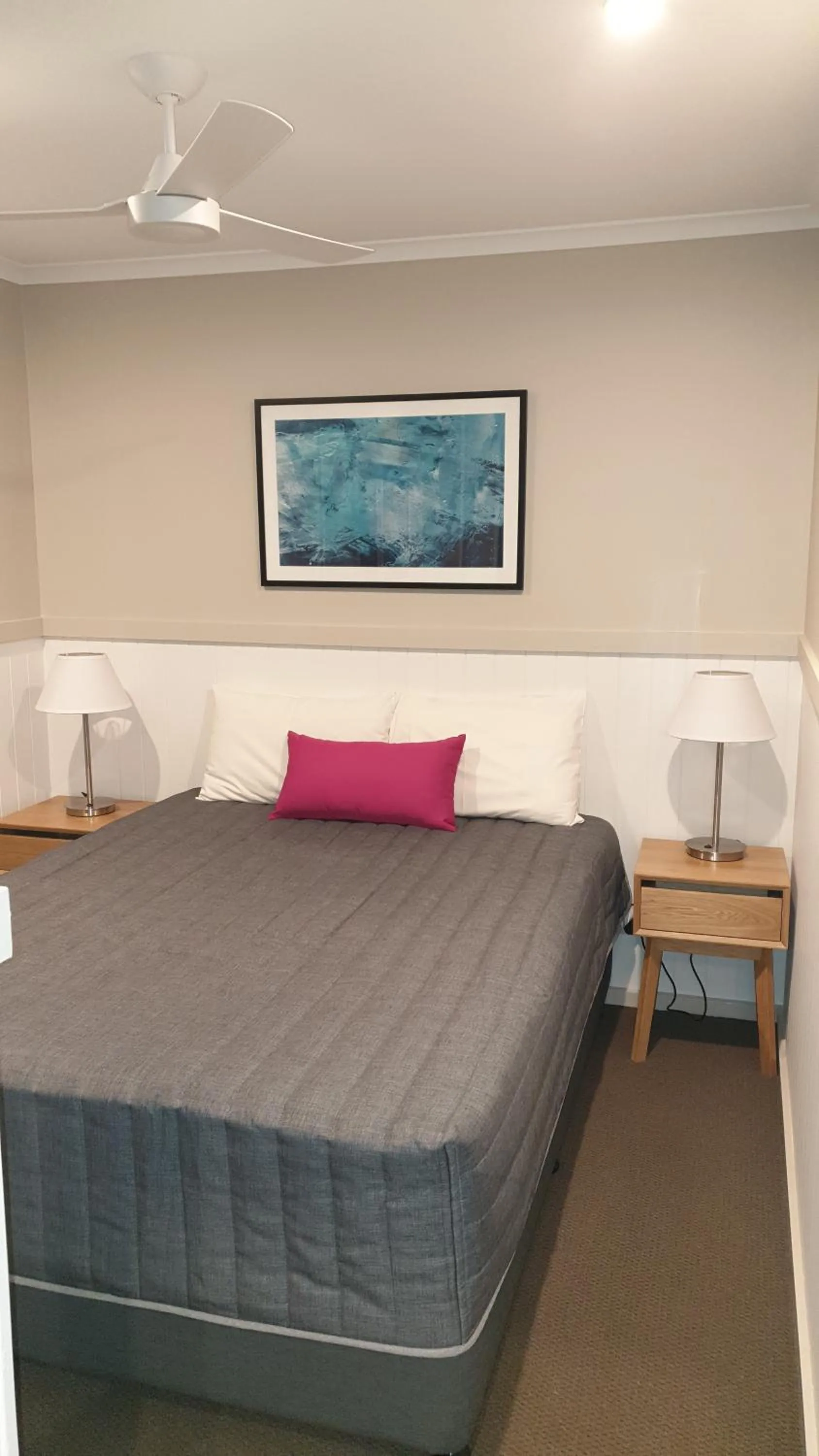 Bed in NRMA Victor Harbor Beachfront Holiday Park