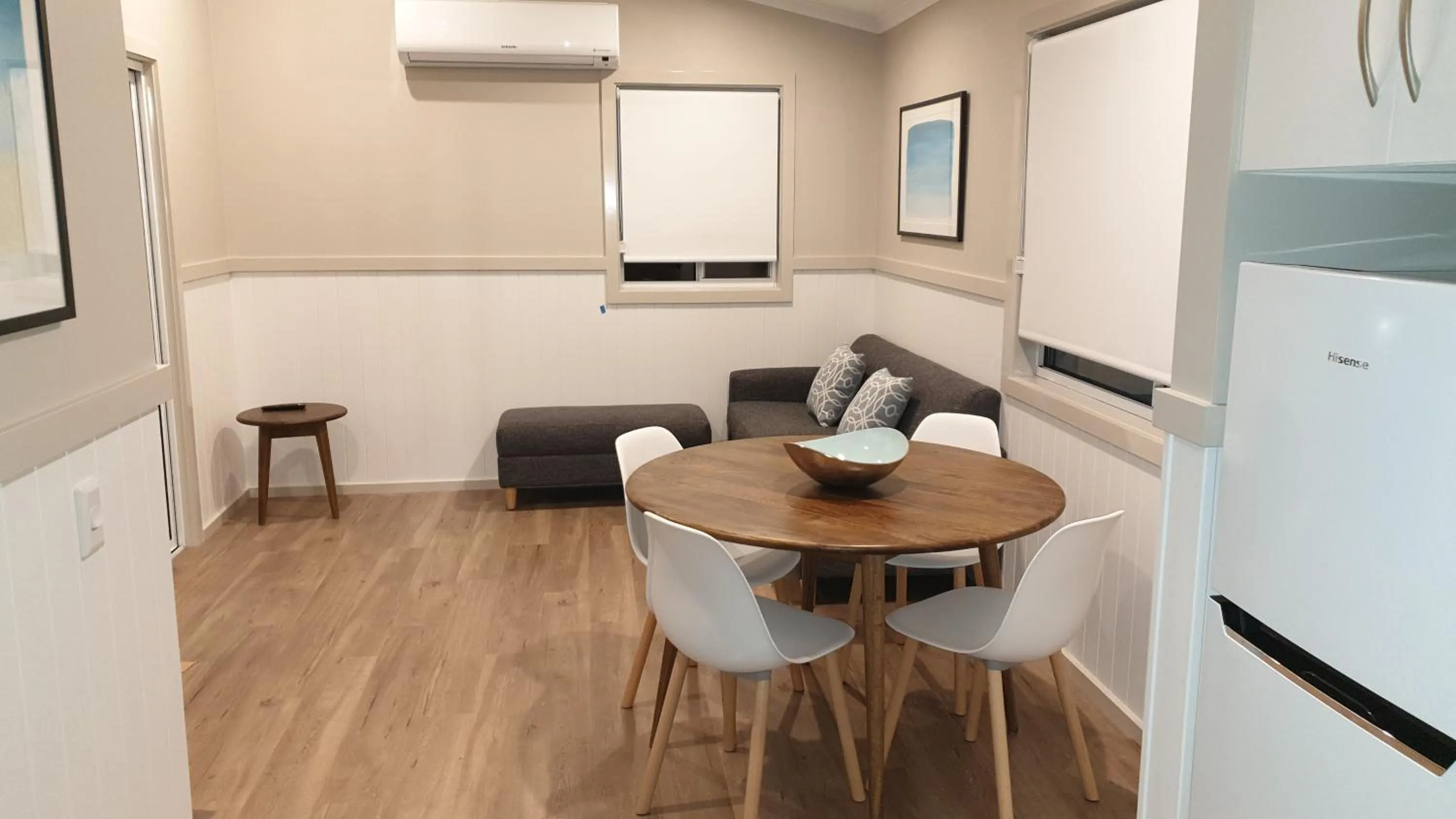 Seating area in NRMA Victor Harbor Beachfront Holiday Park