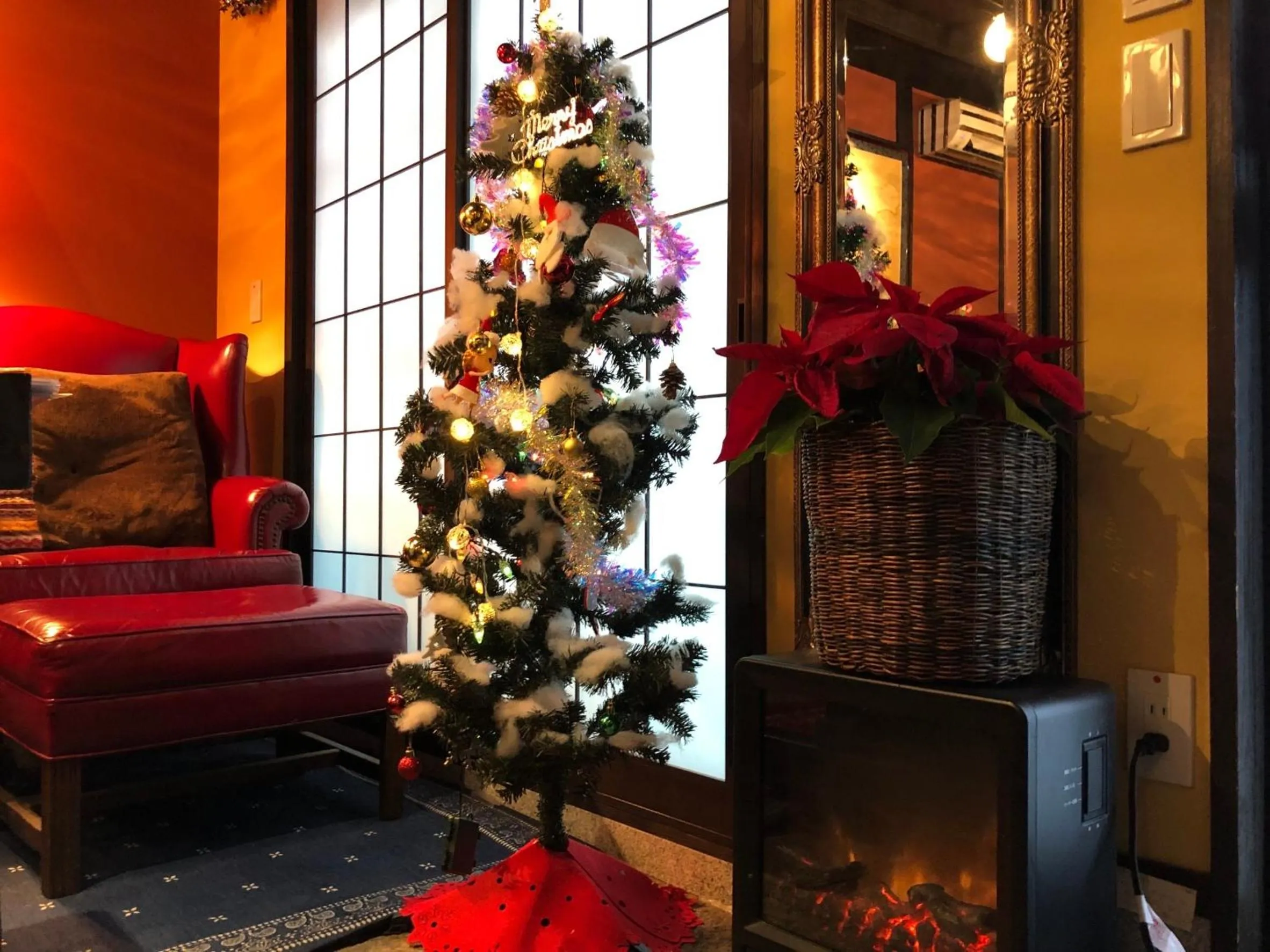 Living room in 京町家-椿庵Kyomachiya-Tsubakian