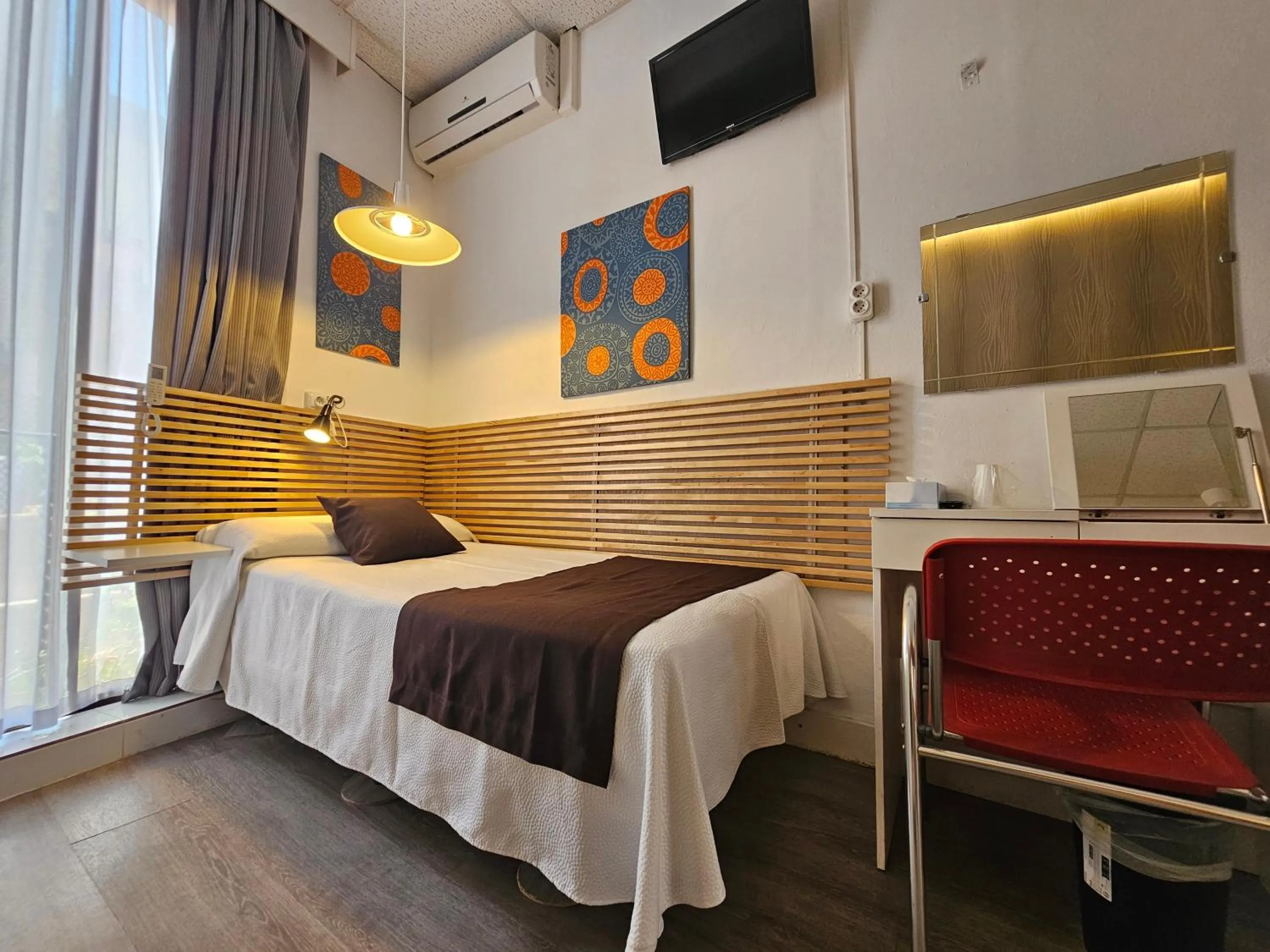 Bed in Hotel Palermo