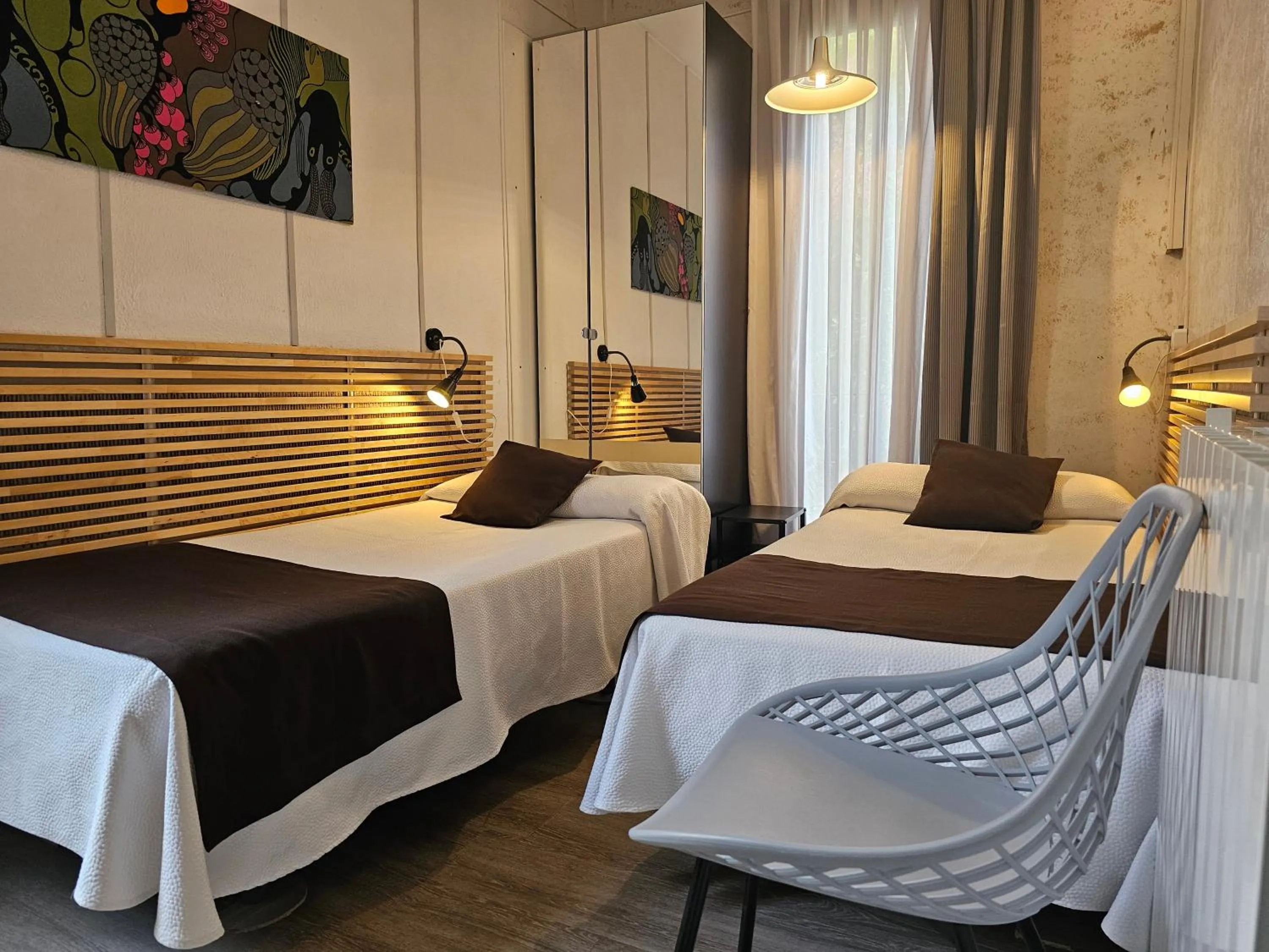 Bed in Hotel Palermo