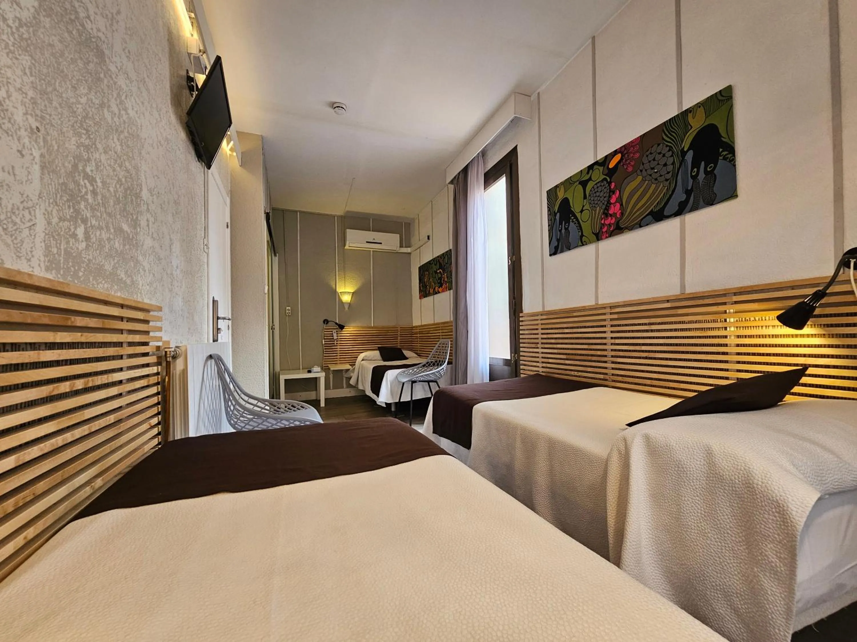 Bed in Hotel Palermo