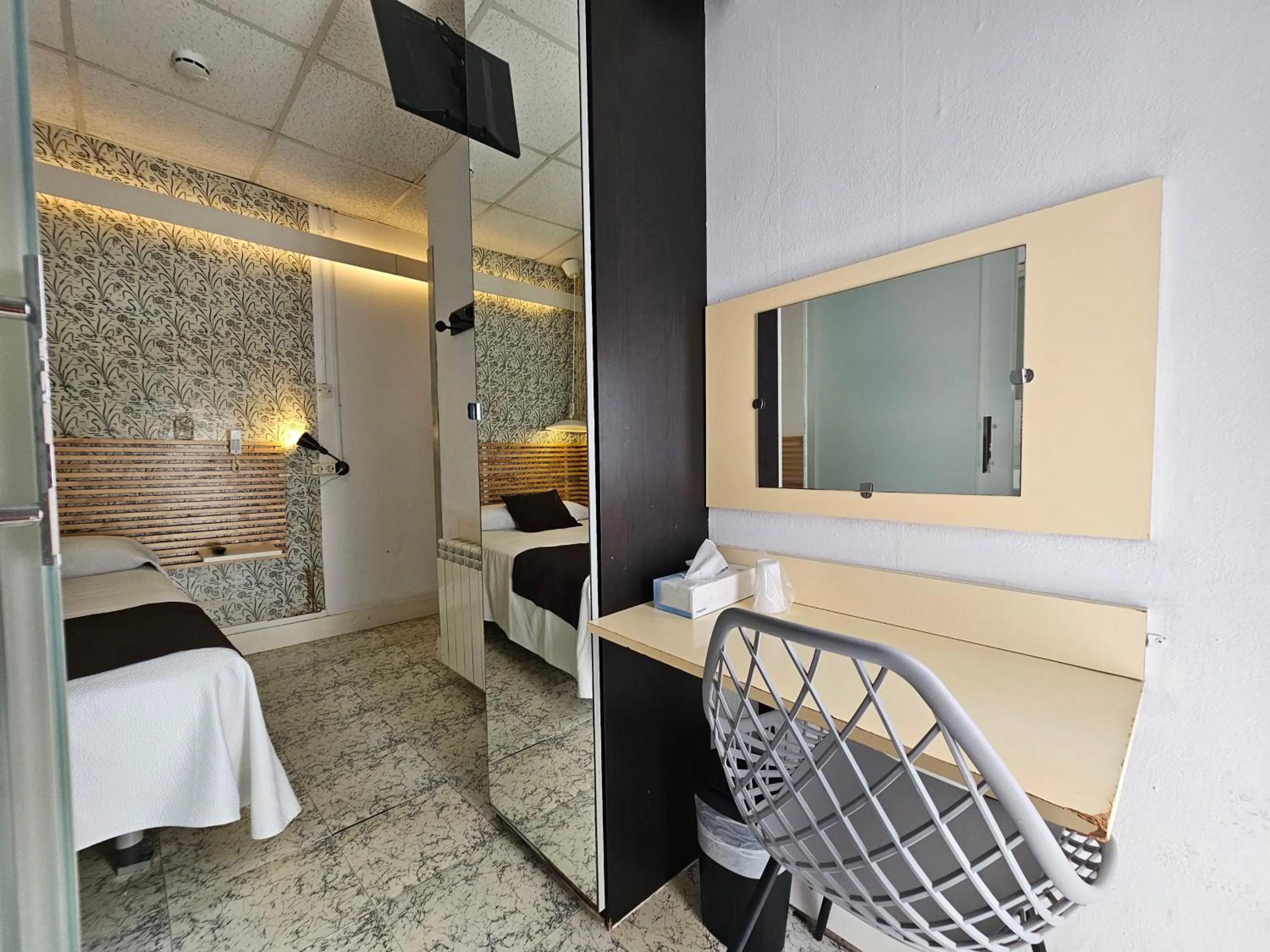 Bed in Hotel Palermo