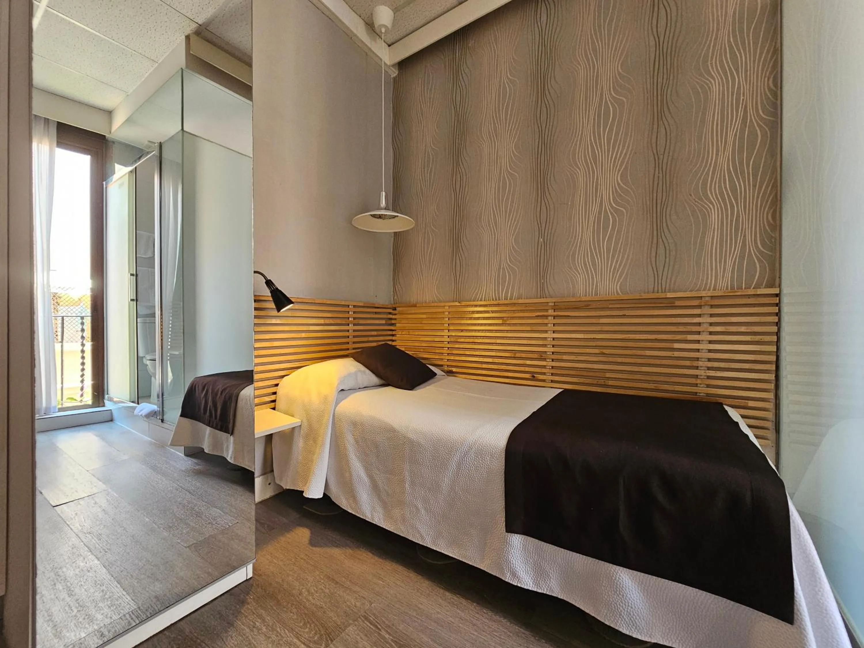 Bed in Hotel Palermo