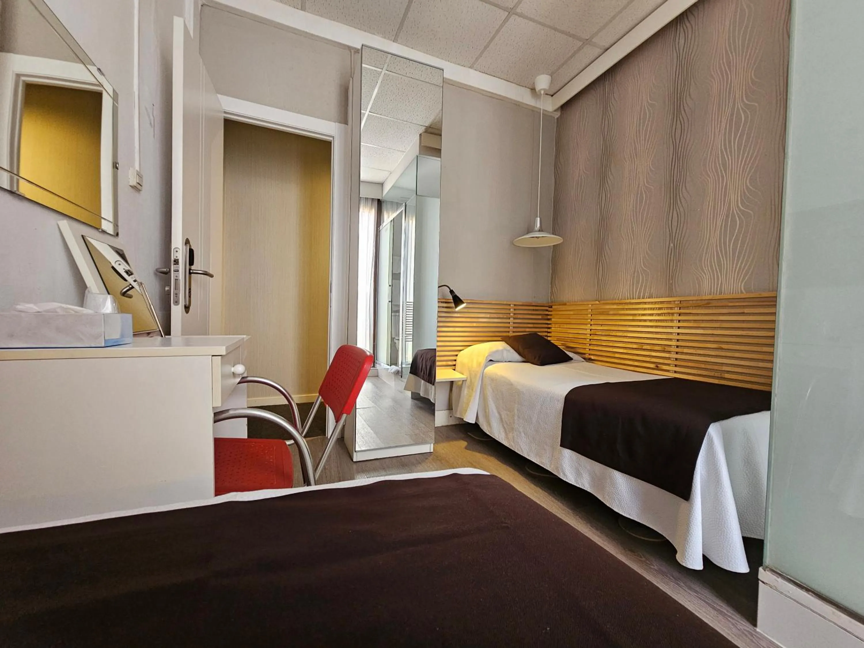 Bed in Hotel Palermo