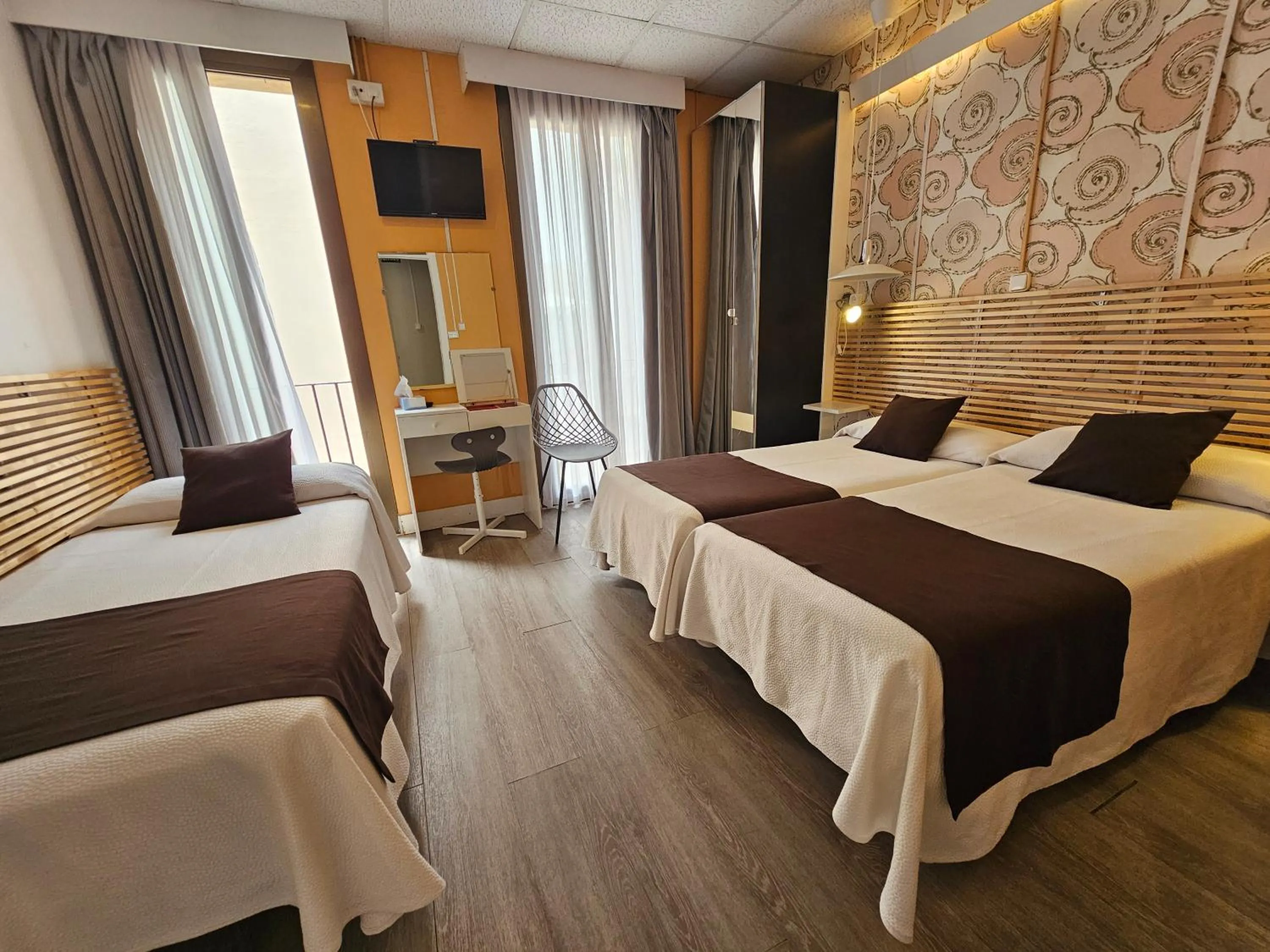 Bed in Hotel Palermo