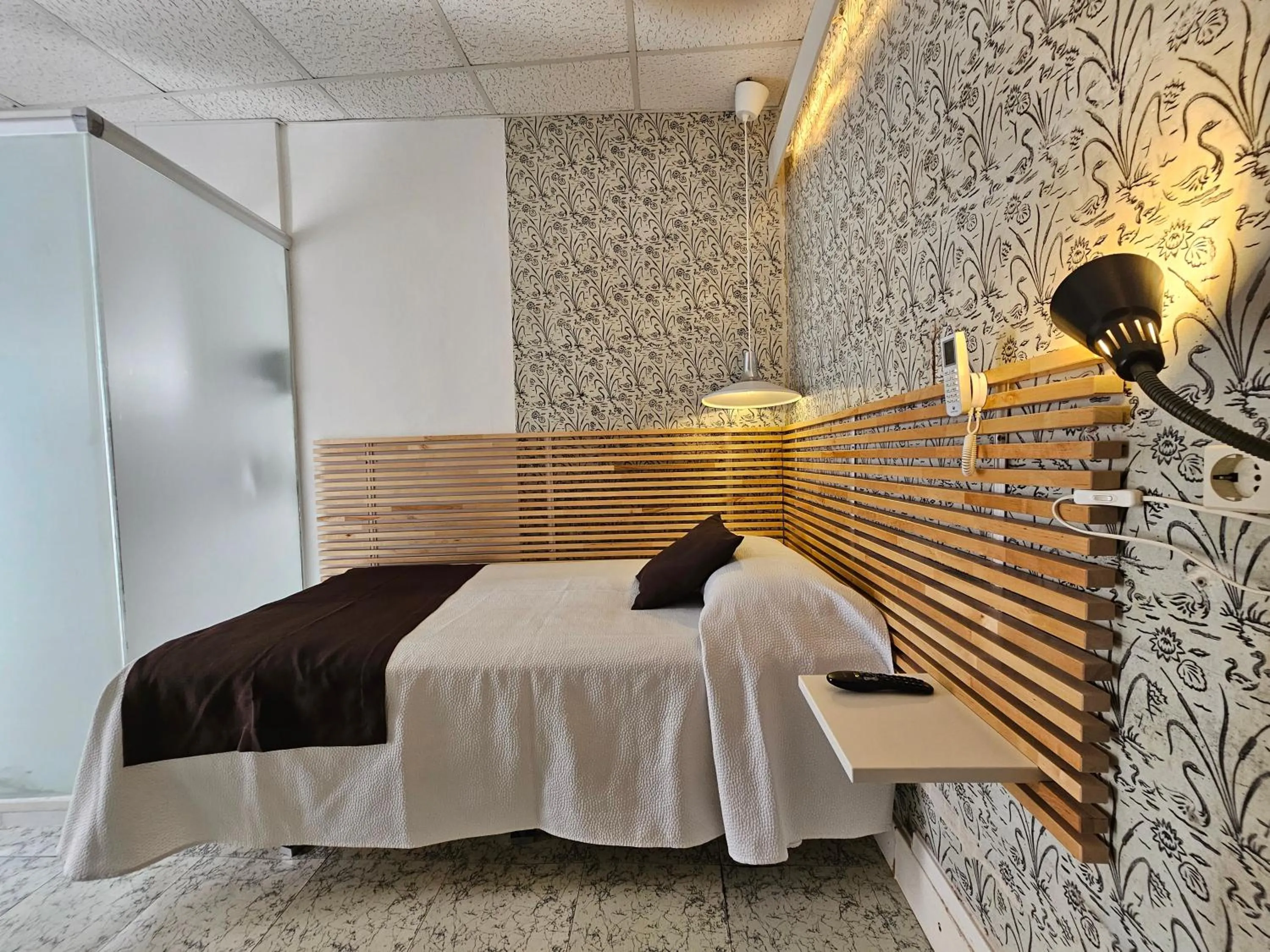 Bed in Hotel Palermo