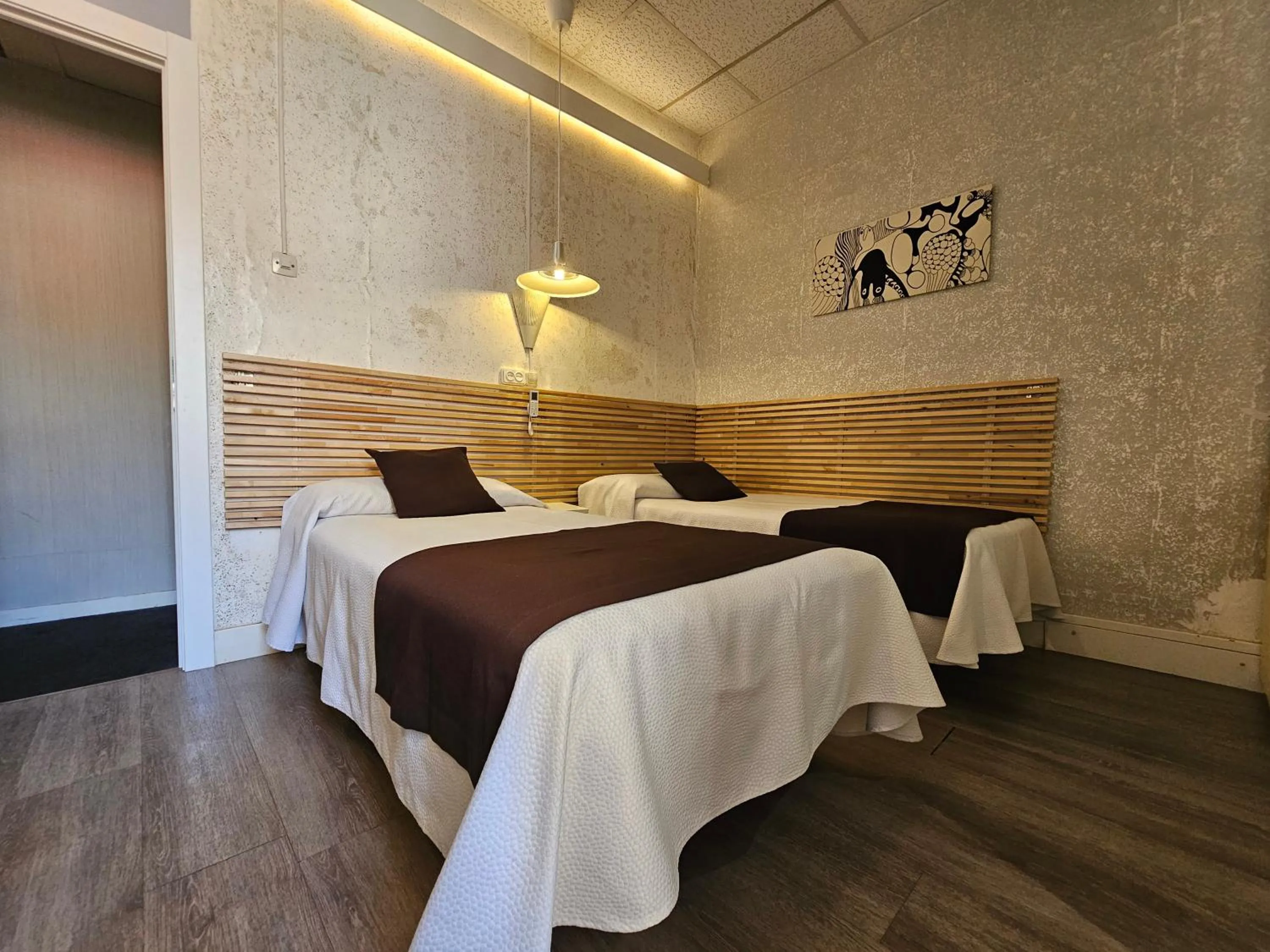 Bed in Hotel Palermo