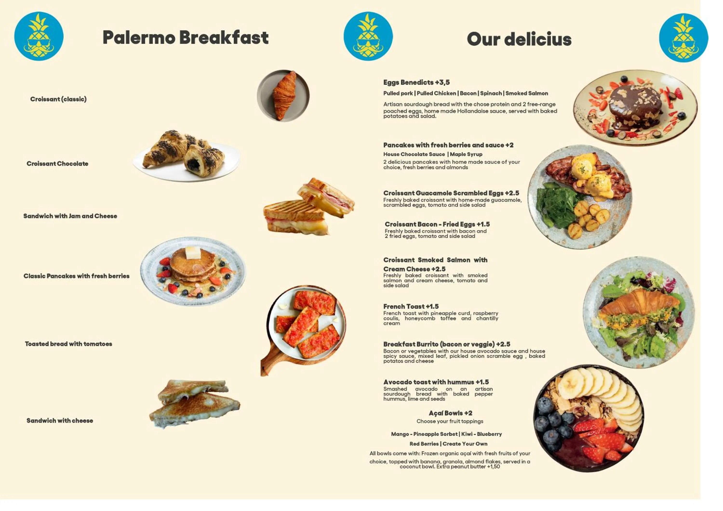 Breakfast in Hotel Palermo