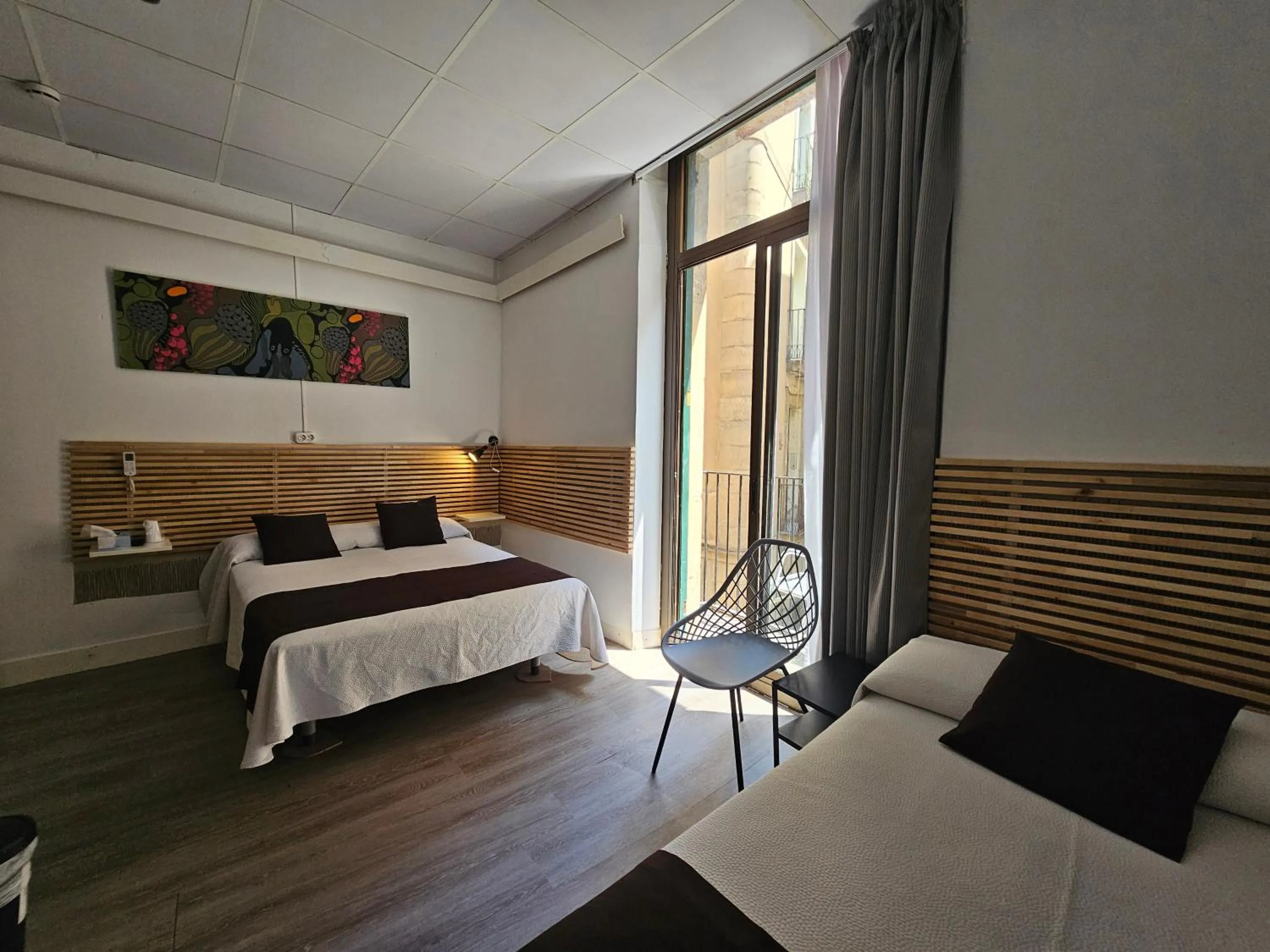 Bed in Hotel Palermo