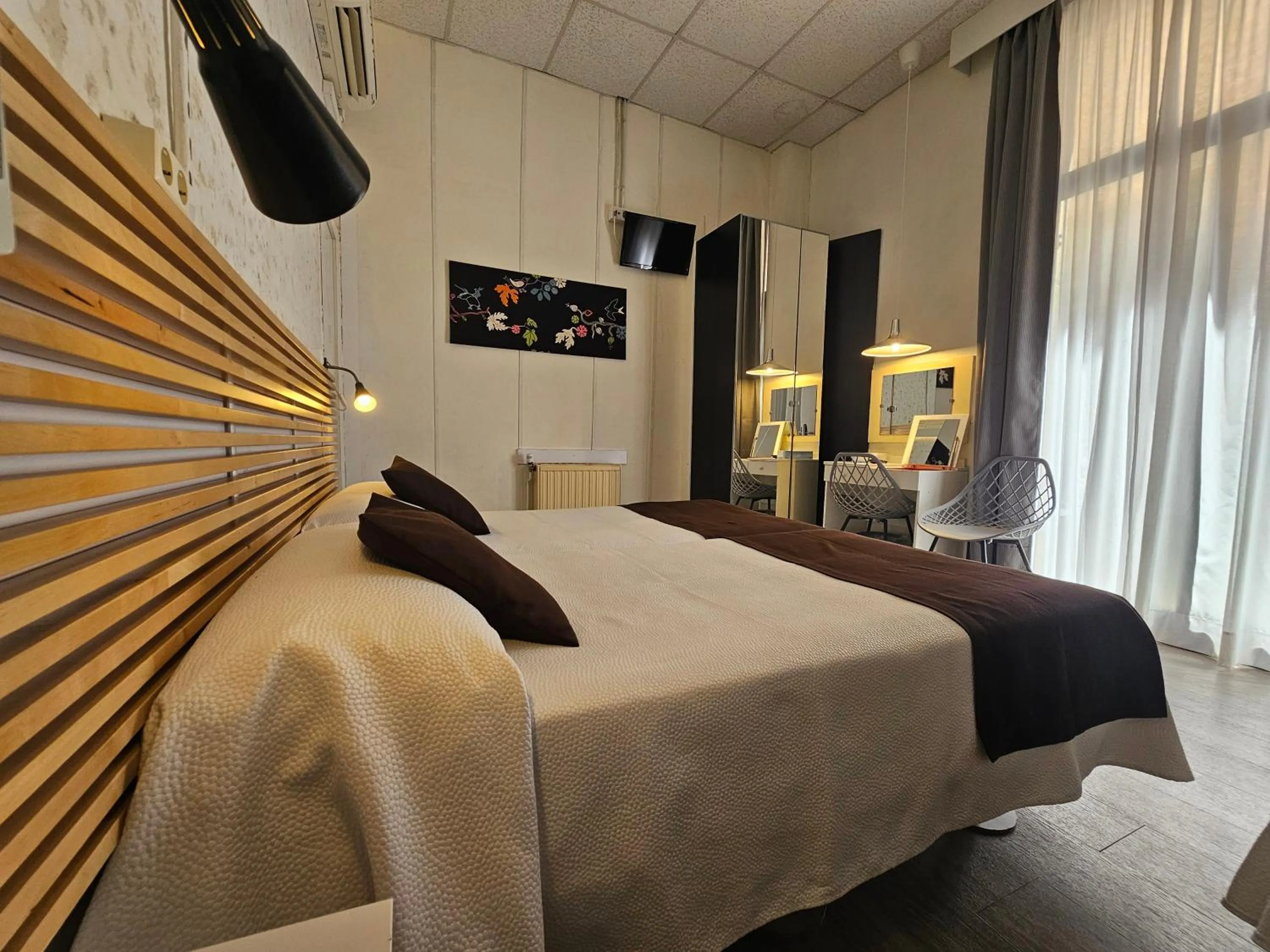 Bed in Hotel Palermo