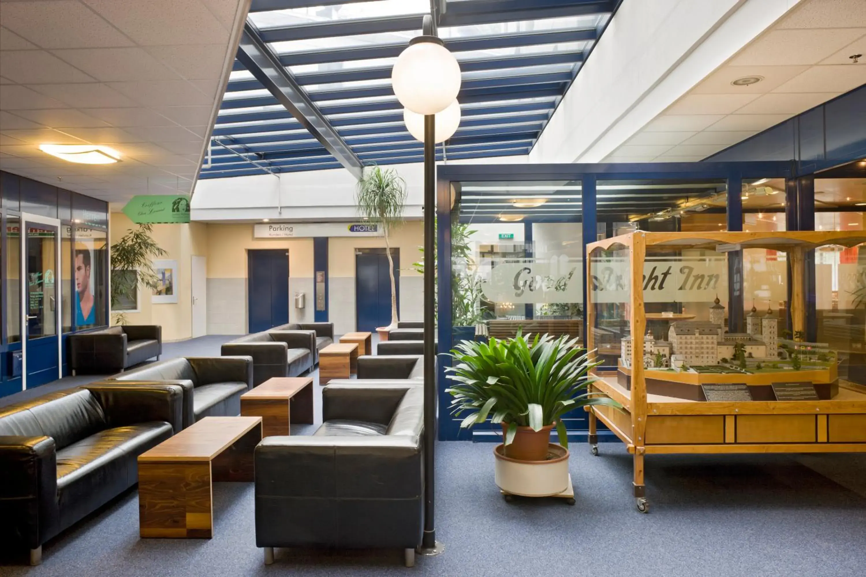 Lobby or reception in Good Night Inn Lobby or reception in Good Night Inn