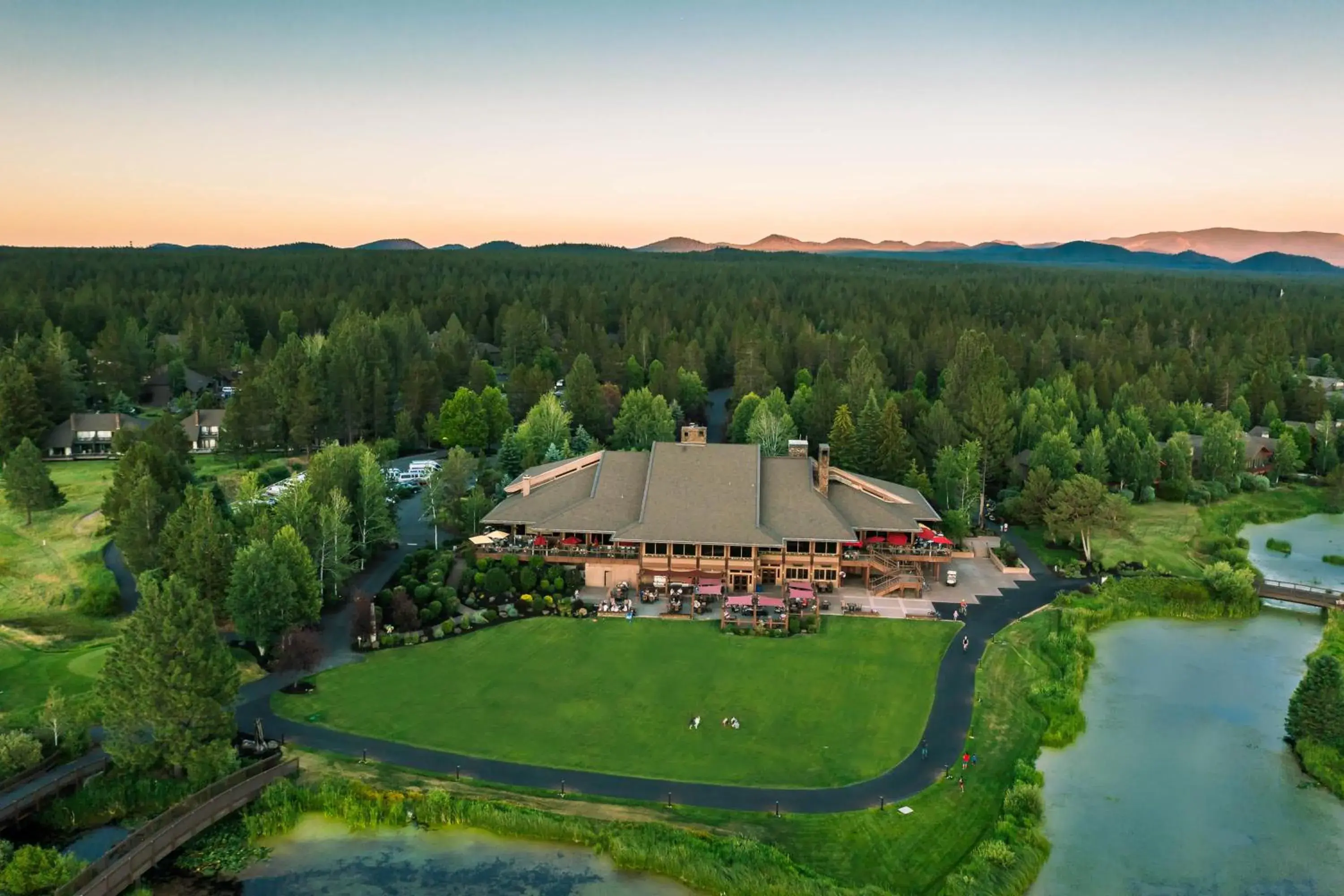 Property building in Sunriver Resort Property building in Sunriver Resort