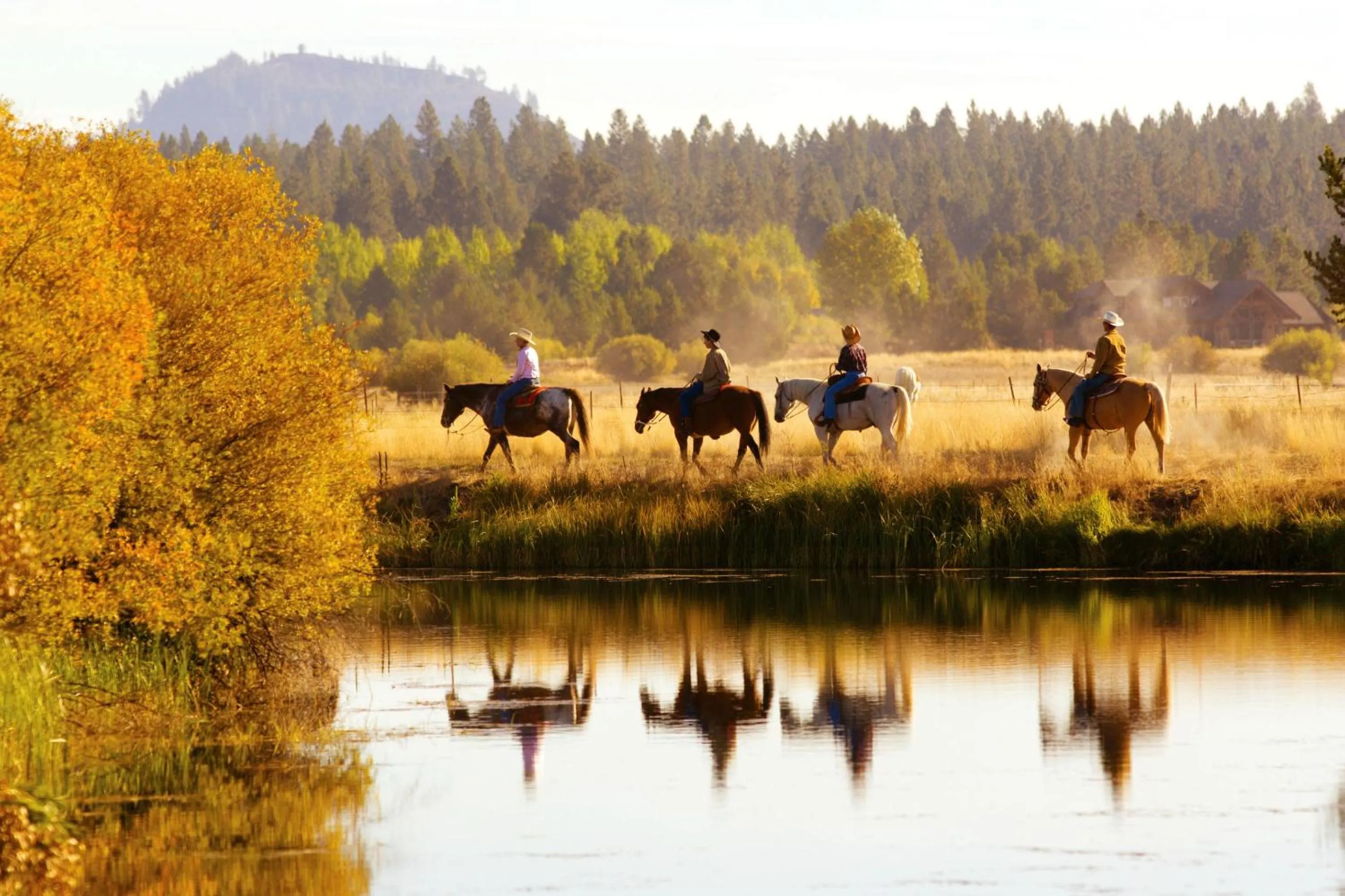 Horse-riding in Sunriver Resort