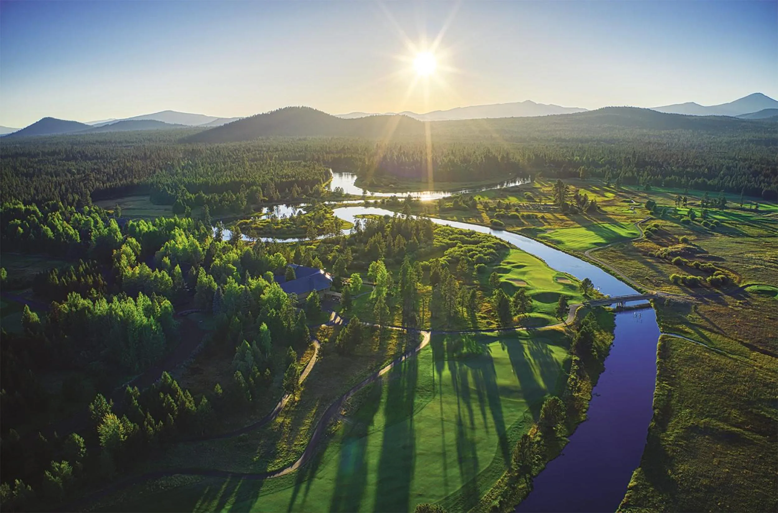 Golfcourse in Sunriver Resort