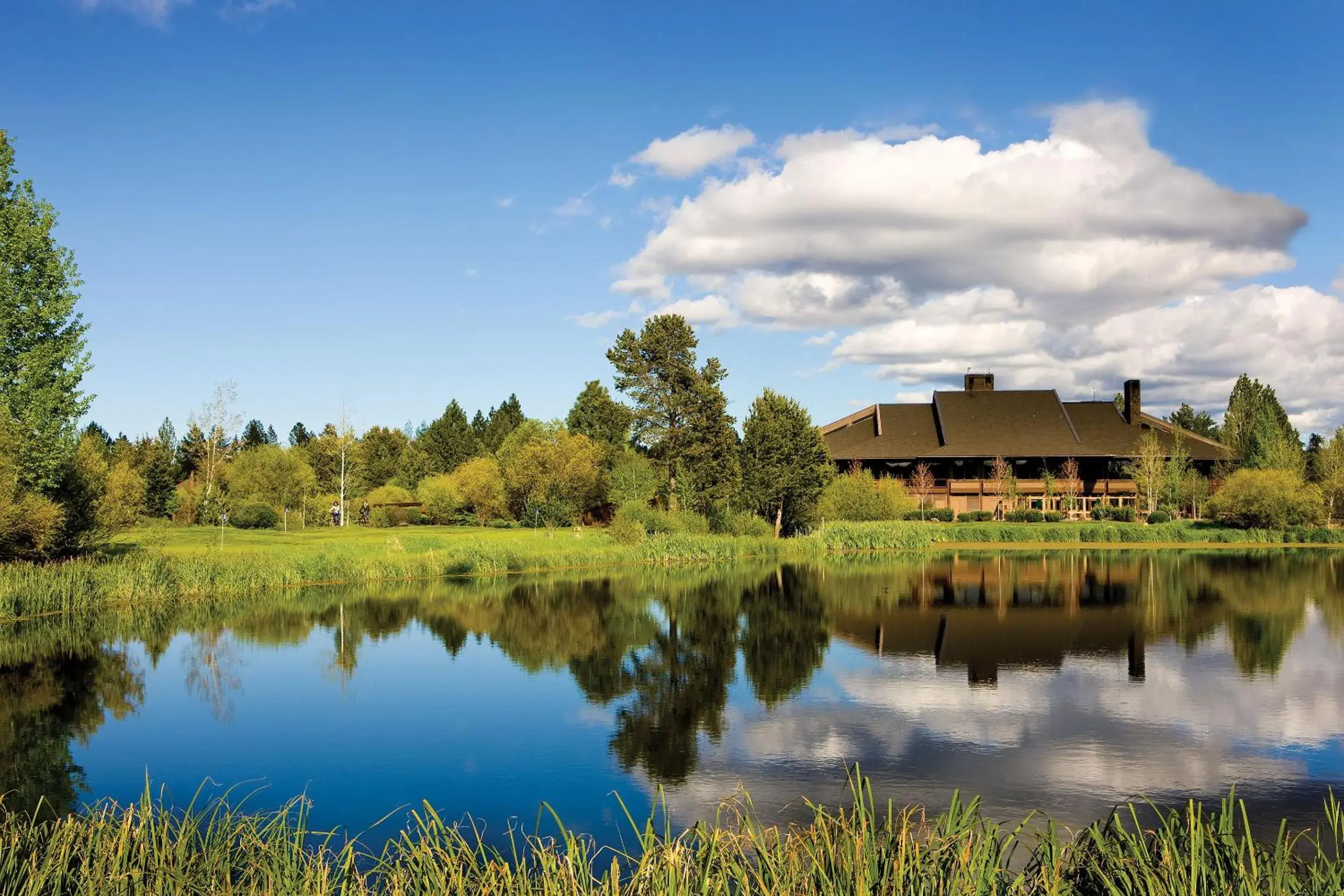 Property building in Sunriver Resort Property building in Sunriver Resort