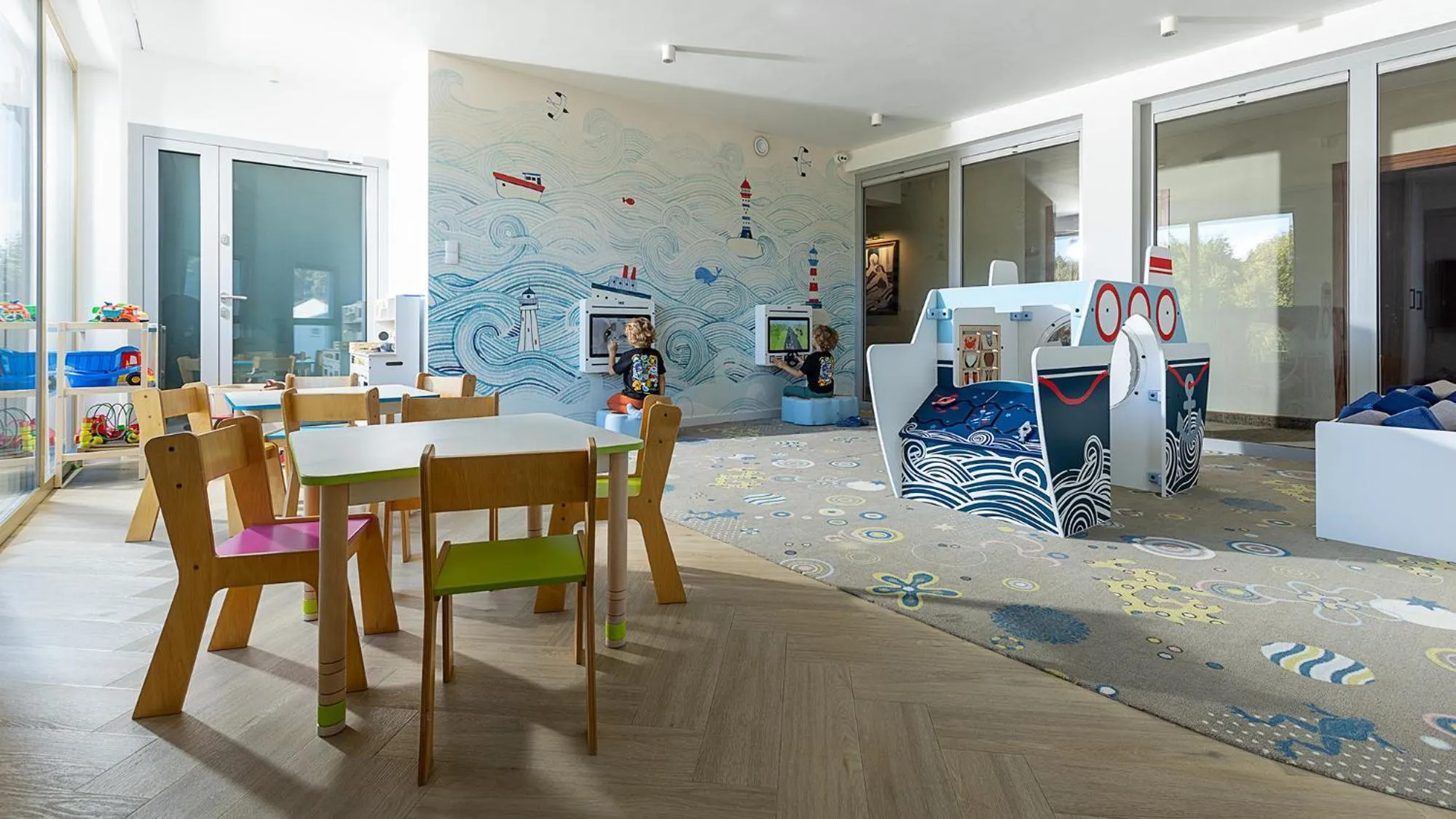 Children play ground in Hotel Meridian