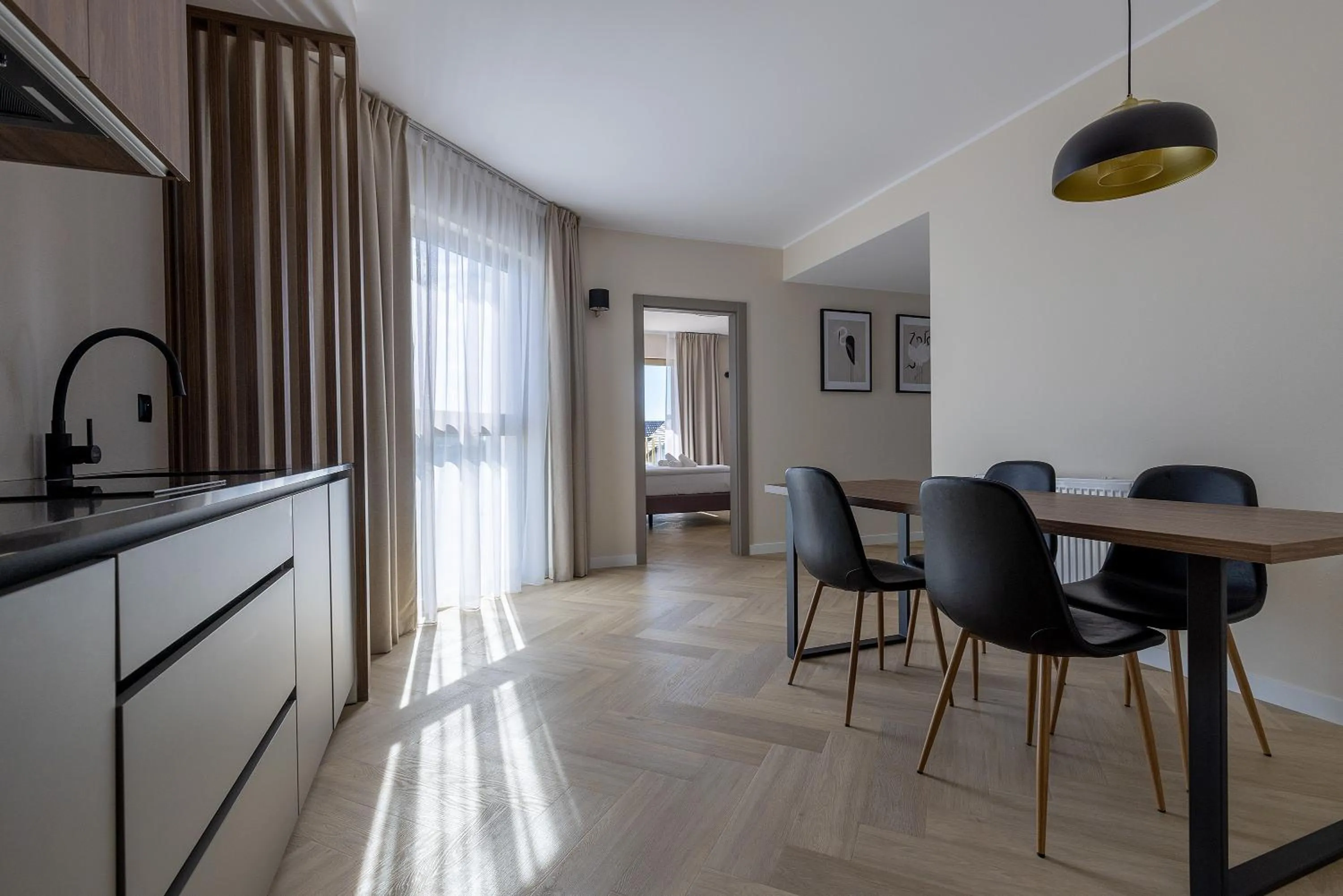 Kitchen or kitchenette in Hotel Meridian