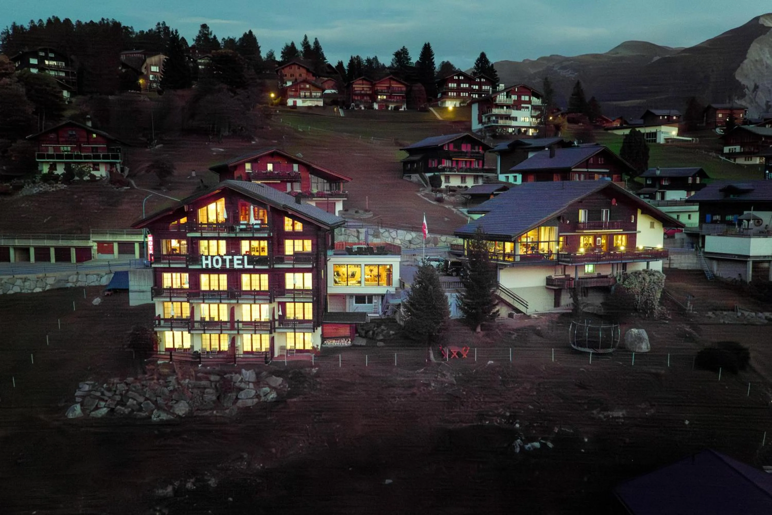 Property building in Hotel Bellwald