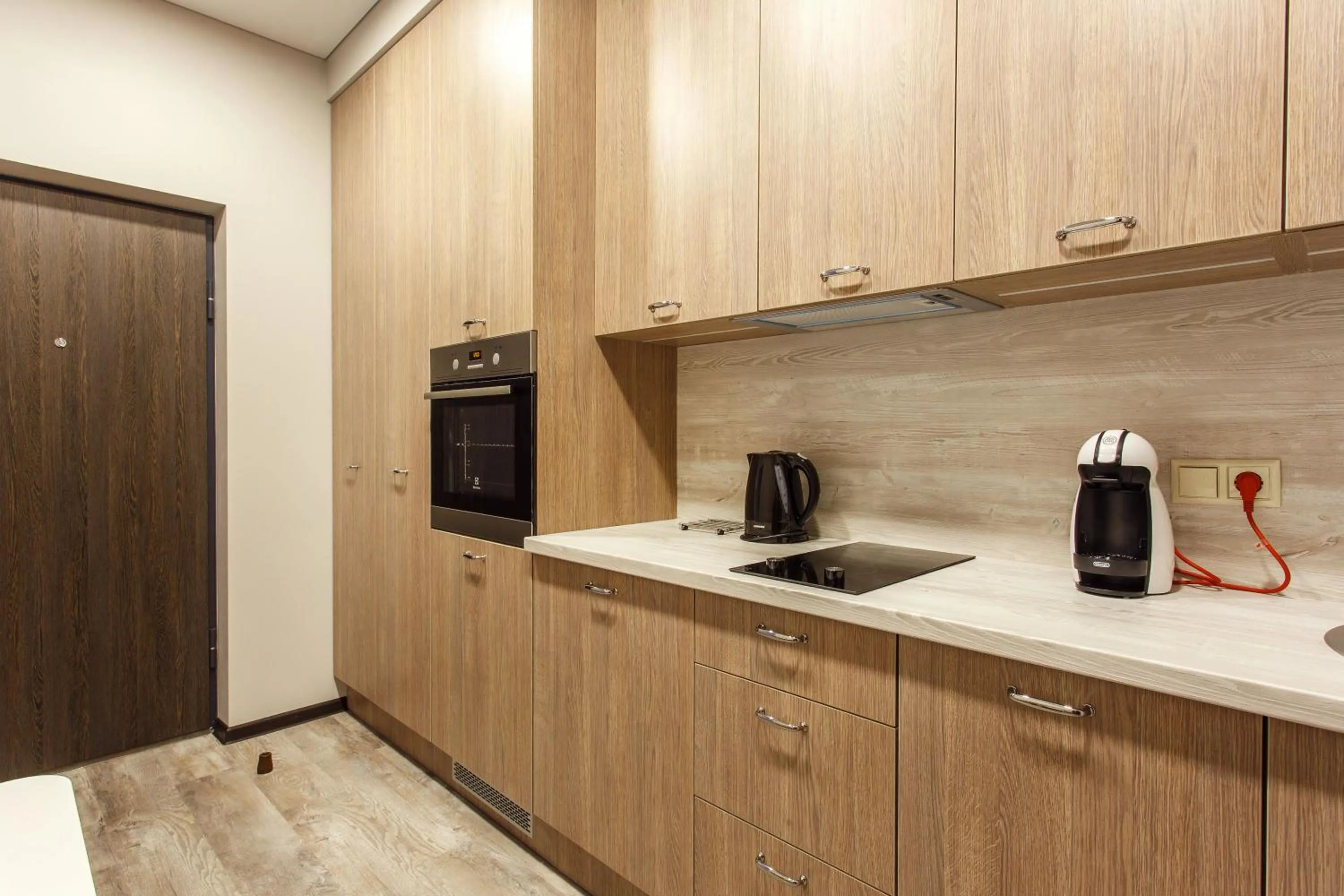 Kitchen or kitchenette in Old Town Trio Apartments
