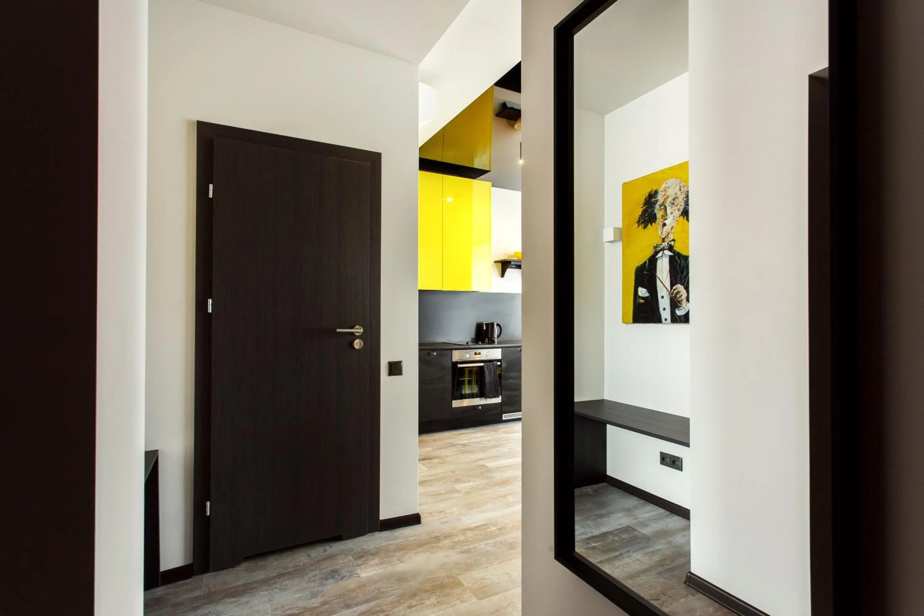 Photo of the whole room in Old Town Trio Apartments