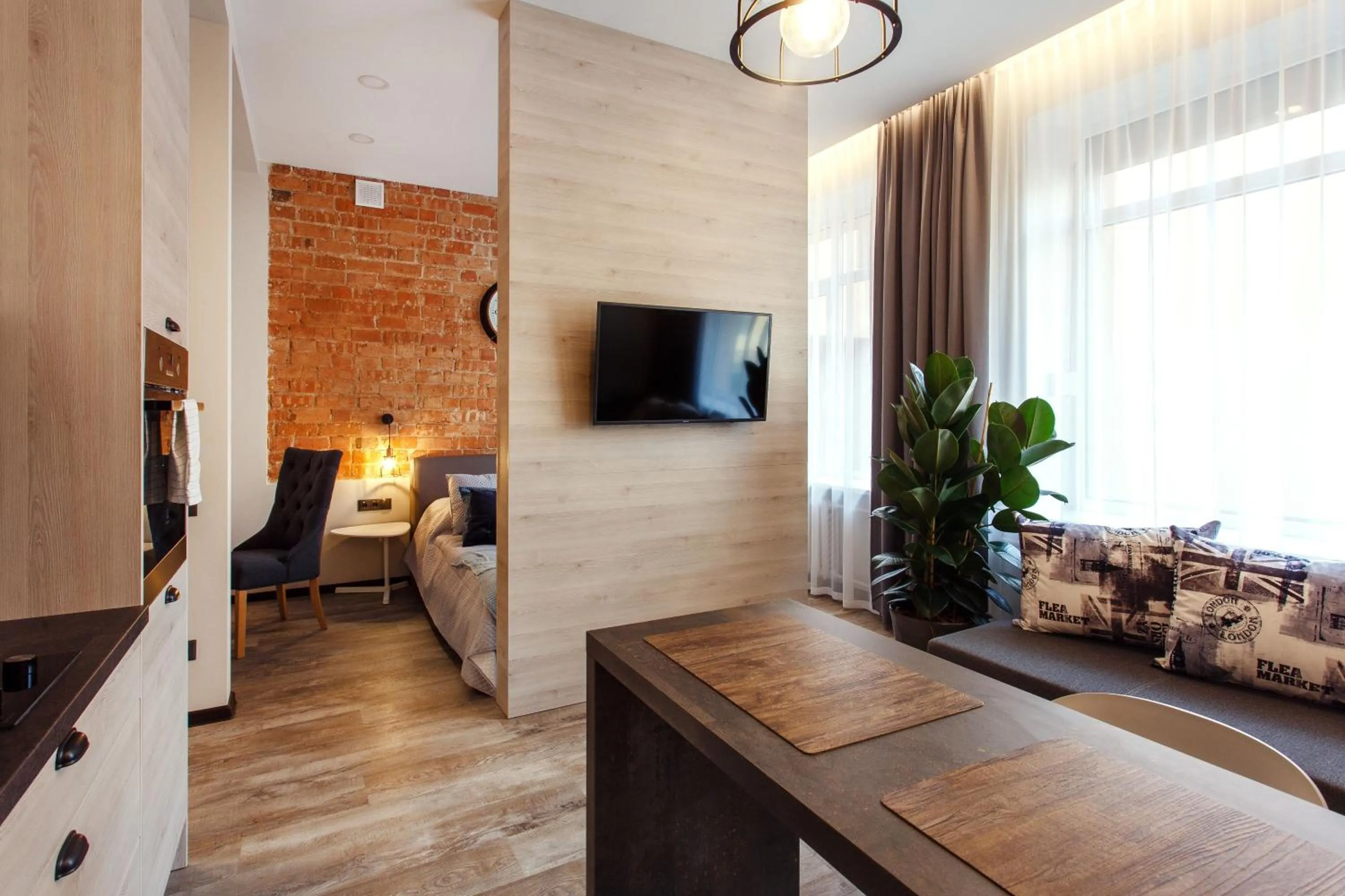 Photo of the whole room in Old Town Trio Apartments