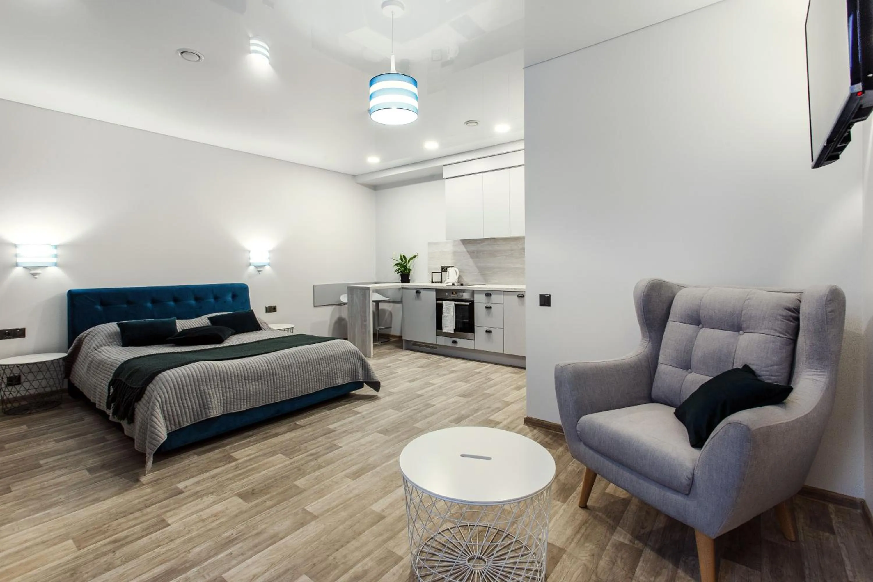 Photo of the whole room, Bed in Old Town Trio Apartments