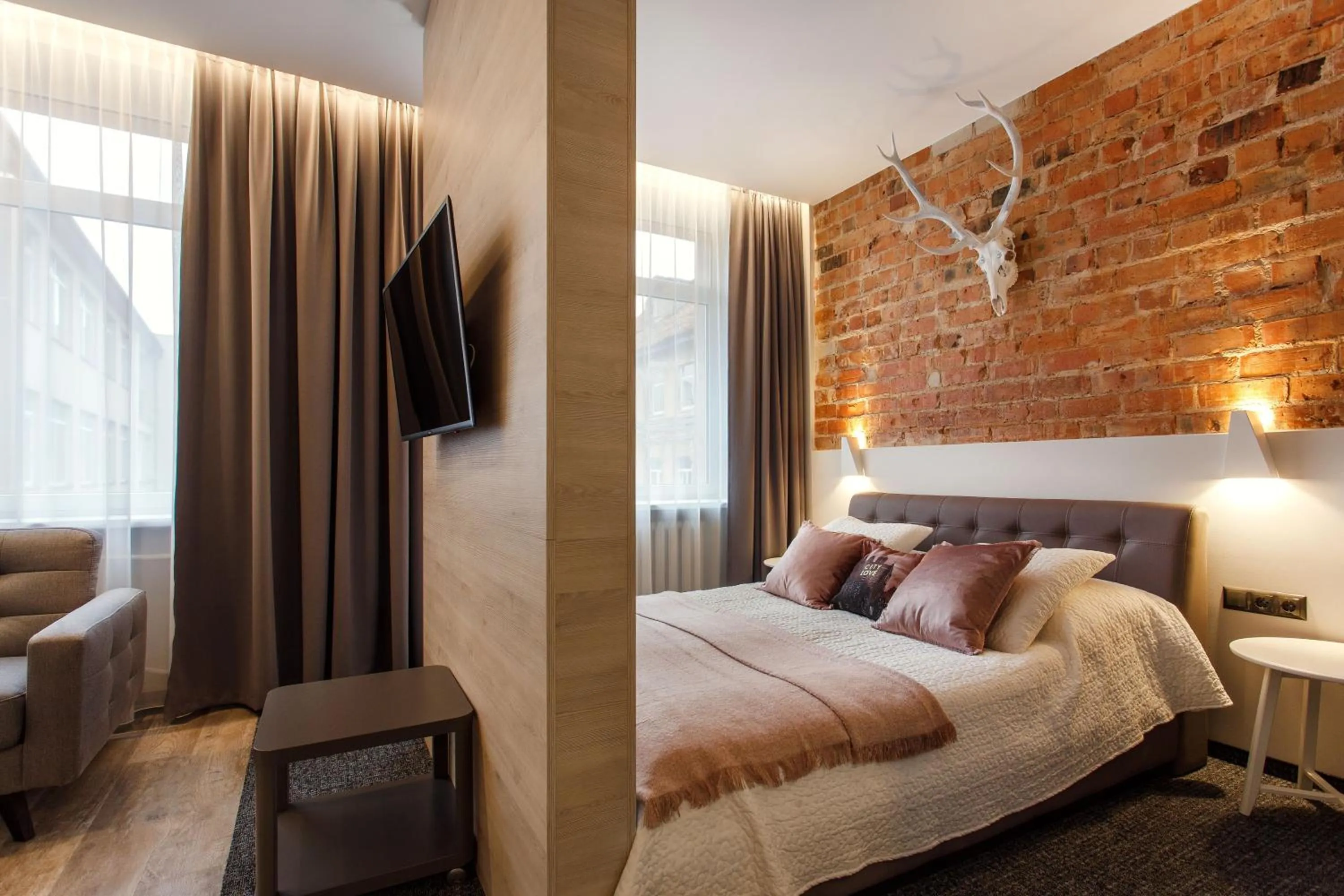 Photo of the whole room, Bed in Old Town Trio Apartments