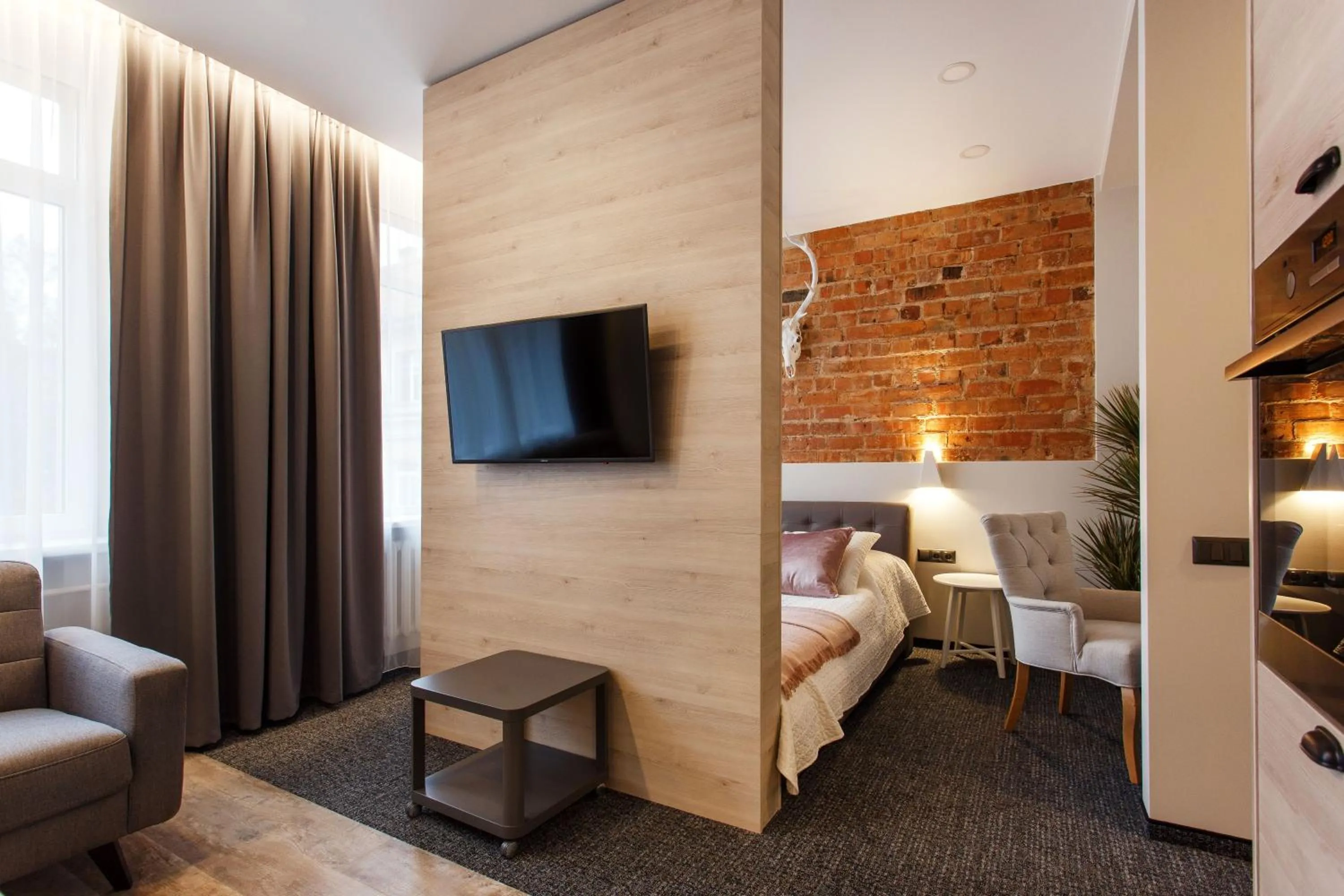 Photo of the whole room, Bed in Old Town Trio Apartments