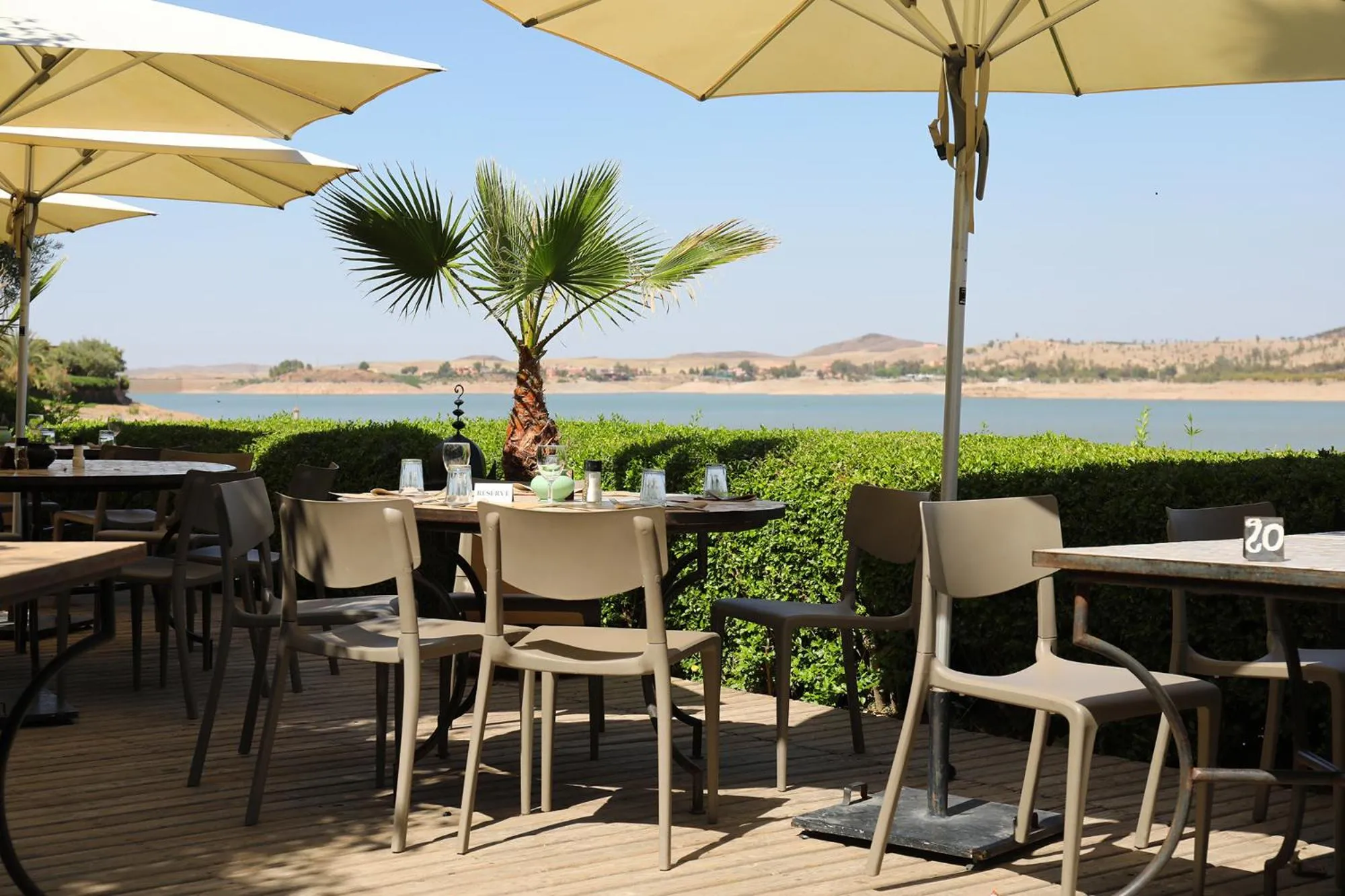 Patio in Le Petit Hôtel du Flouka