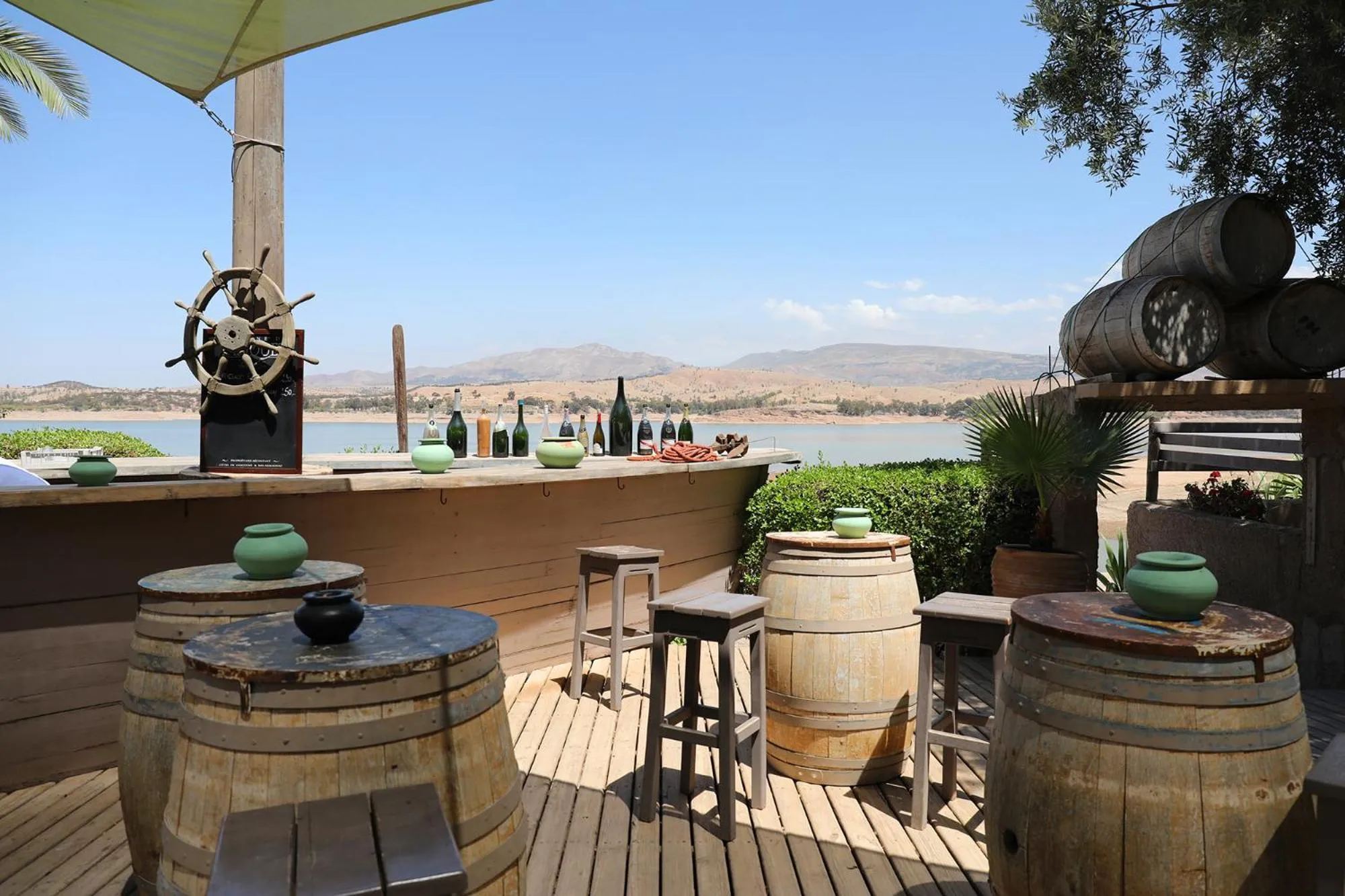 Patio in Le Petit Hôtel du Flouka