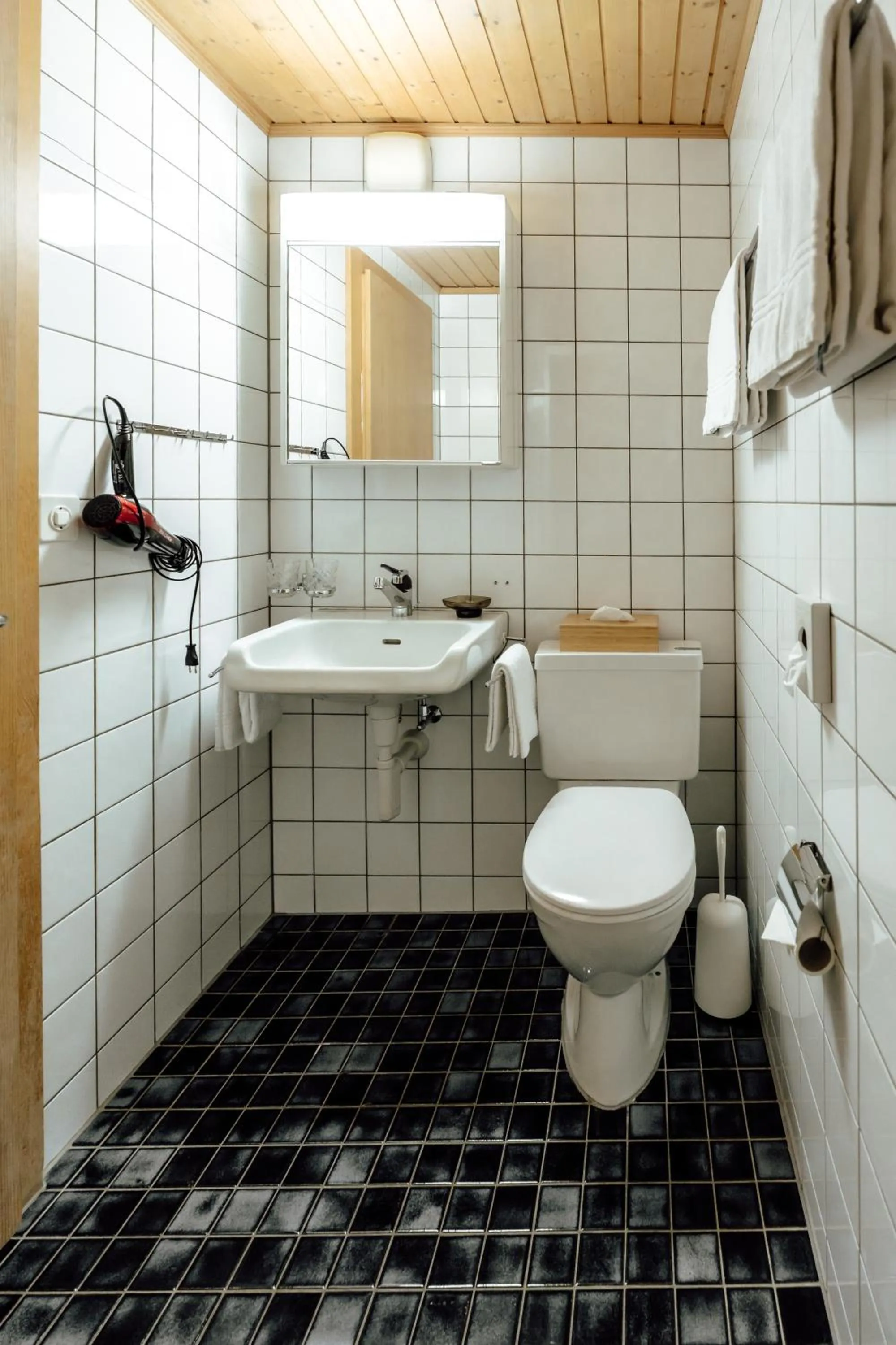 Shower in Hotel Furka