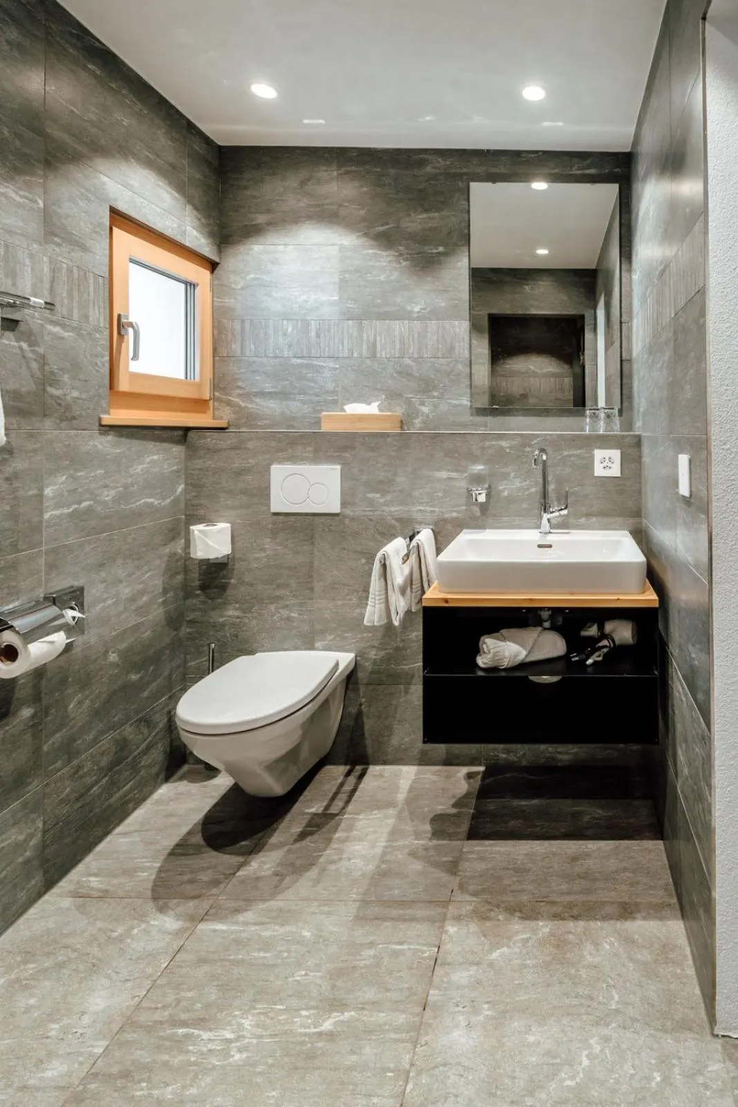 Bathroom in Hotel Furka