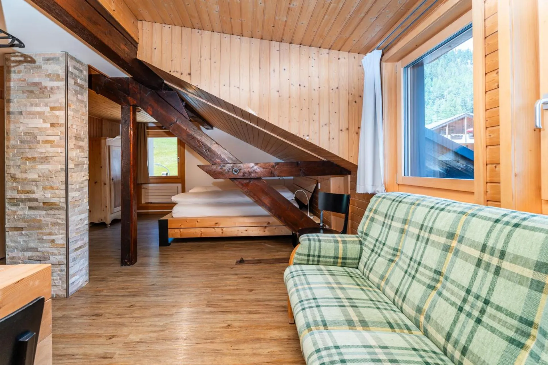 Photo of the whole room, Bed in Hotel Furka